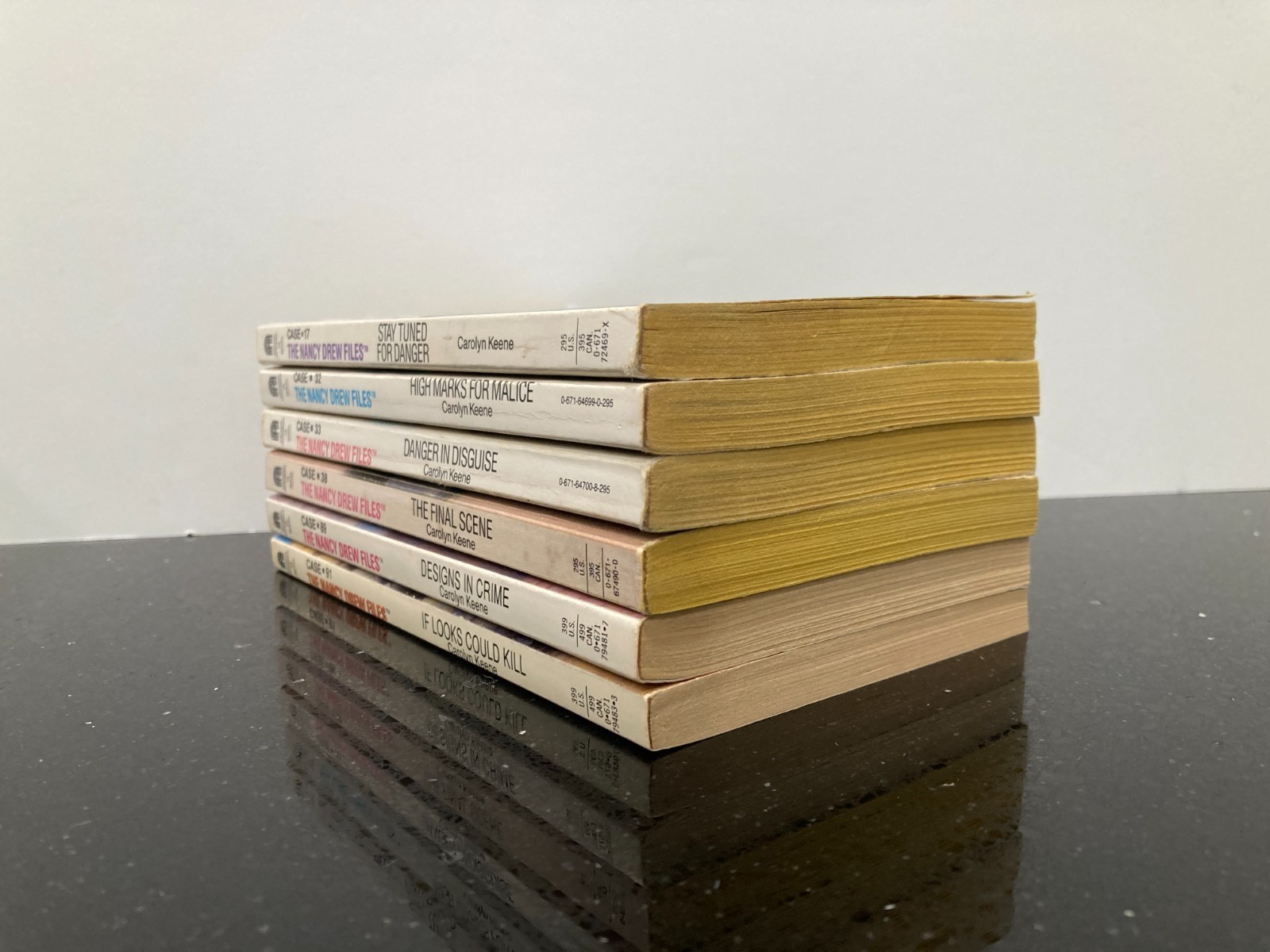 Nancy Drew Case Files Lot of 6 Books