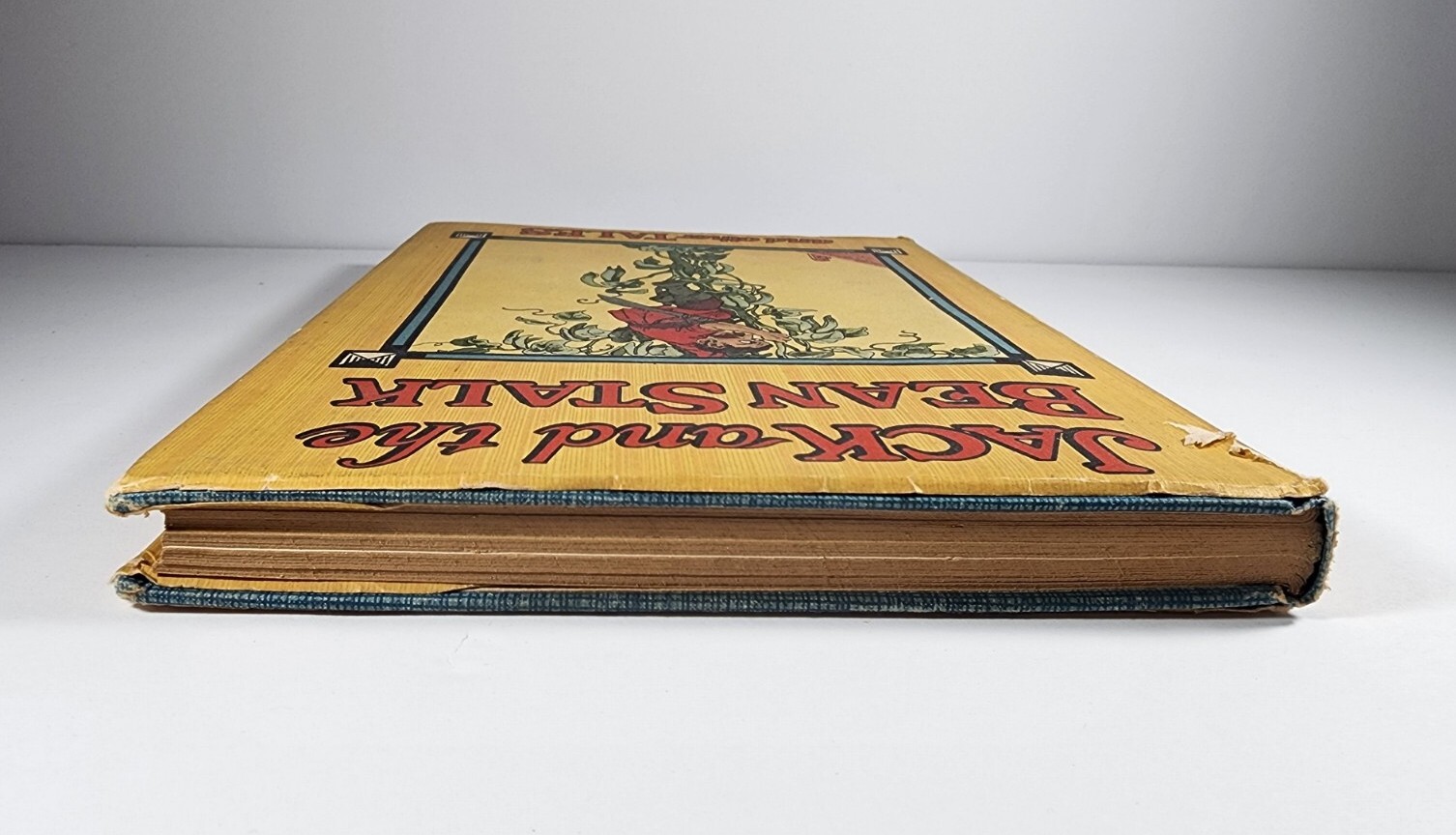 Vintage 1919 Jack And The Beanstalk And Other Tales Book Whitman Publishing RARE