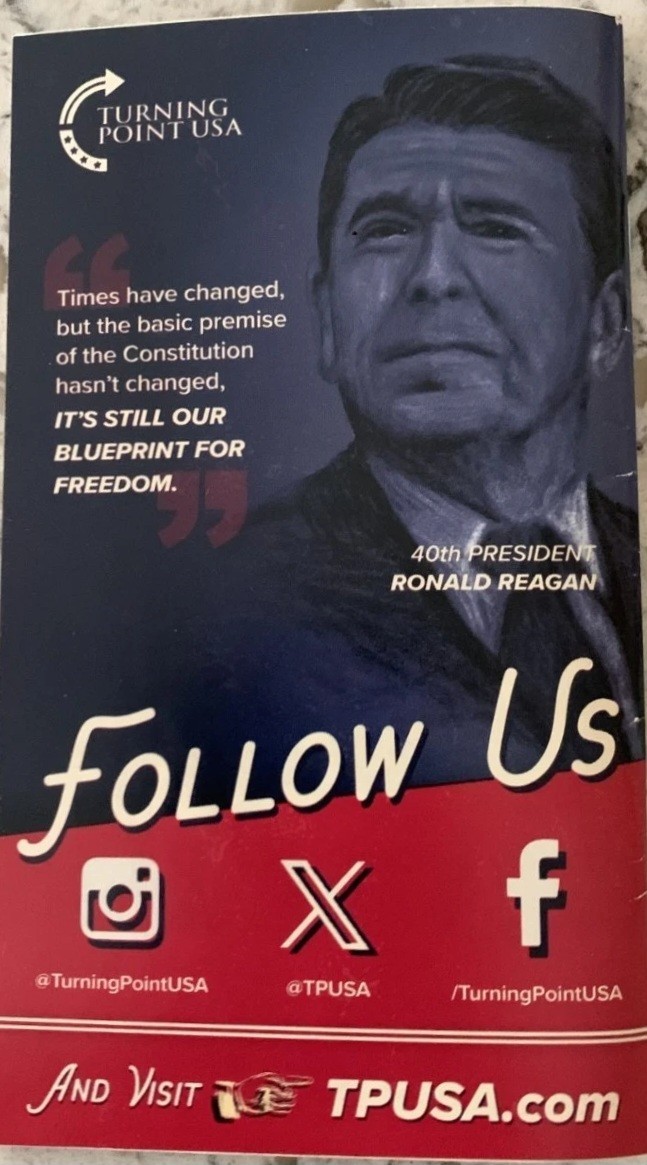 The Constitution of the United States-71 Page Booklet- Turning Point USA