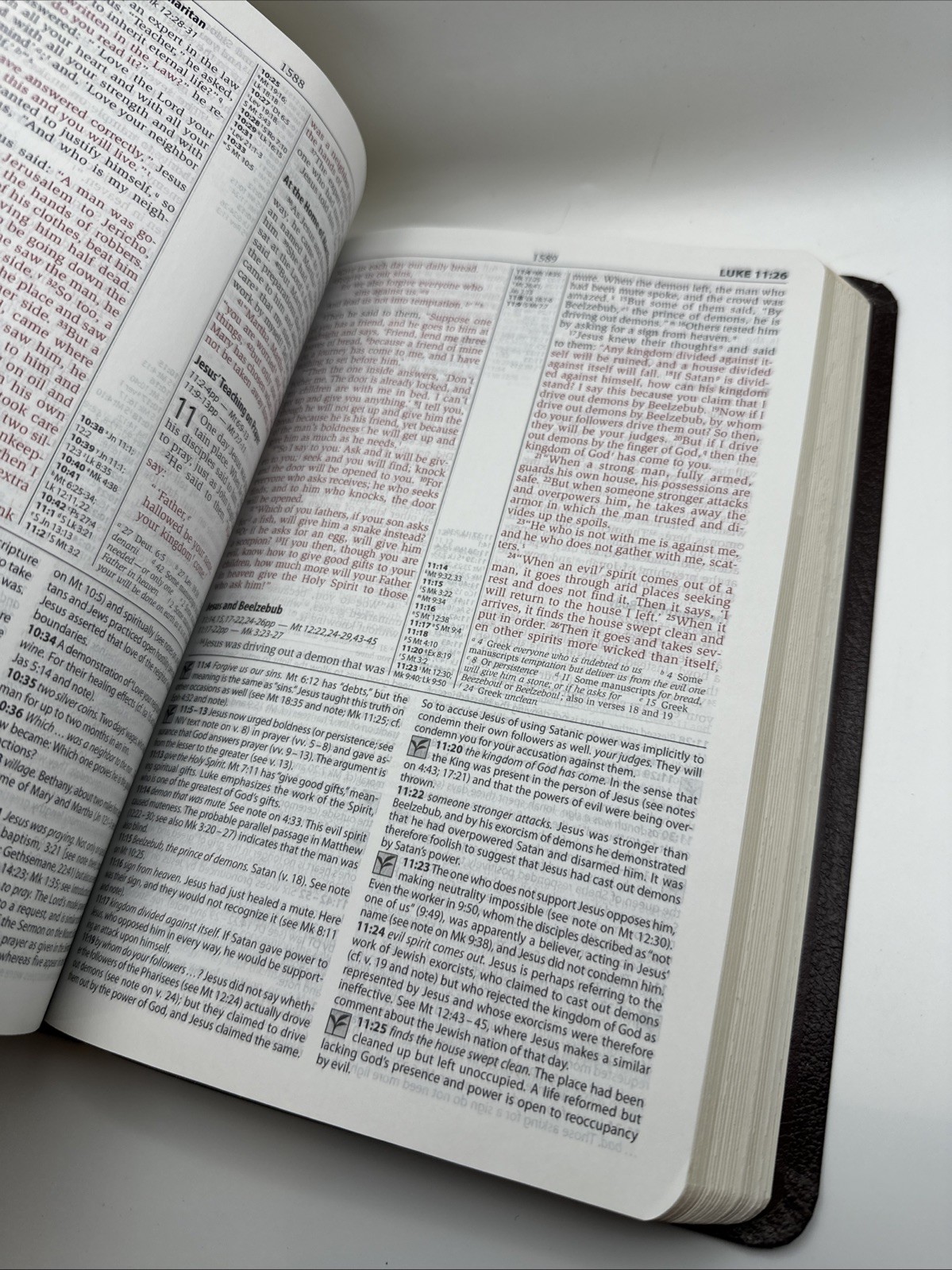NIV Study Bible by Zondervan Staff (2008, Bonded Leather) FREE SHIPPING!