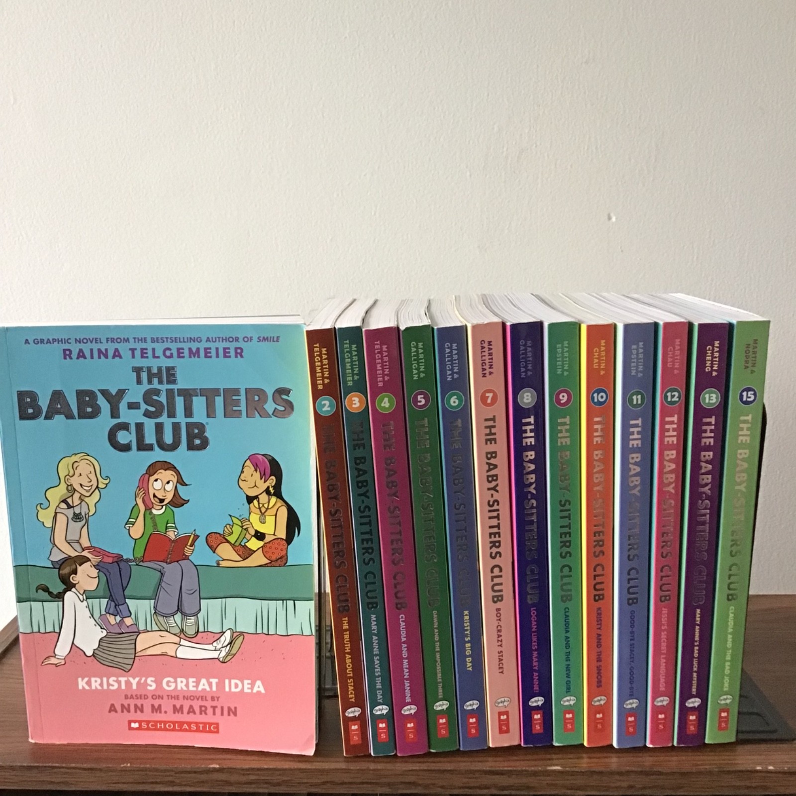 Baby Sitters Club Graphic Novel 14 Book Set Graphix Ann Martin Scholastic