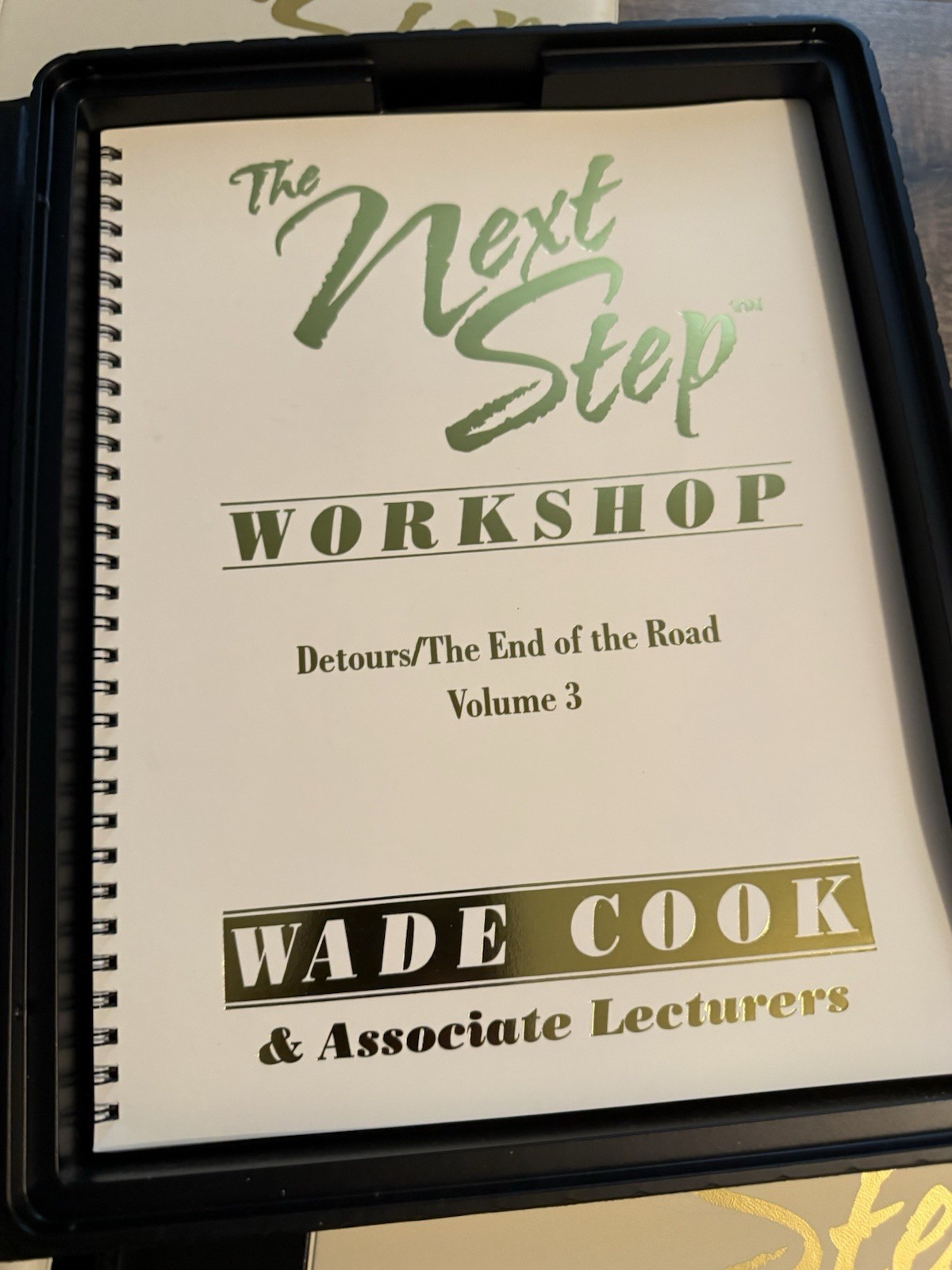 The Next Step Wall Street Investing Workshop 5 VHS Tapes Workbooks By Wade Cook