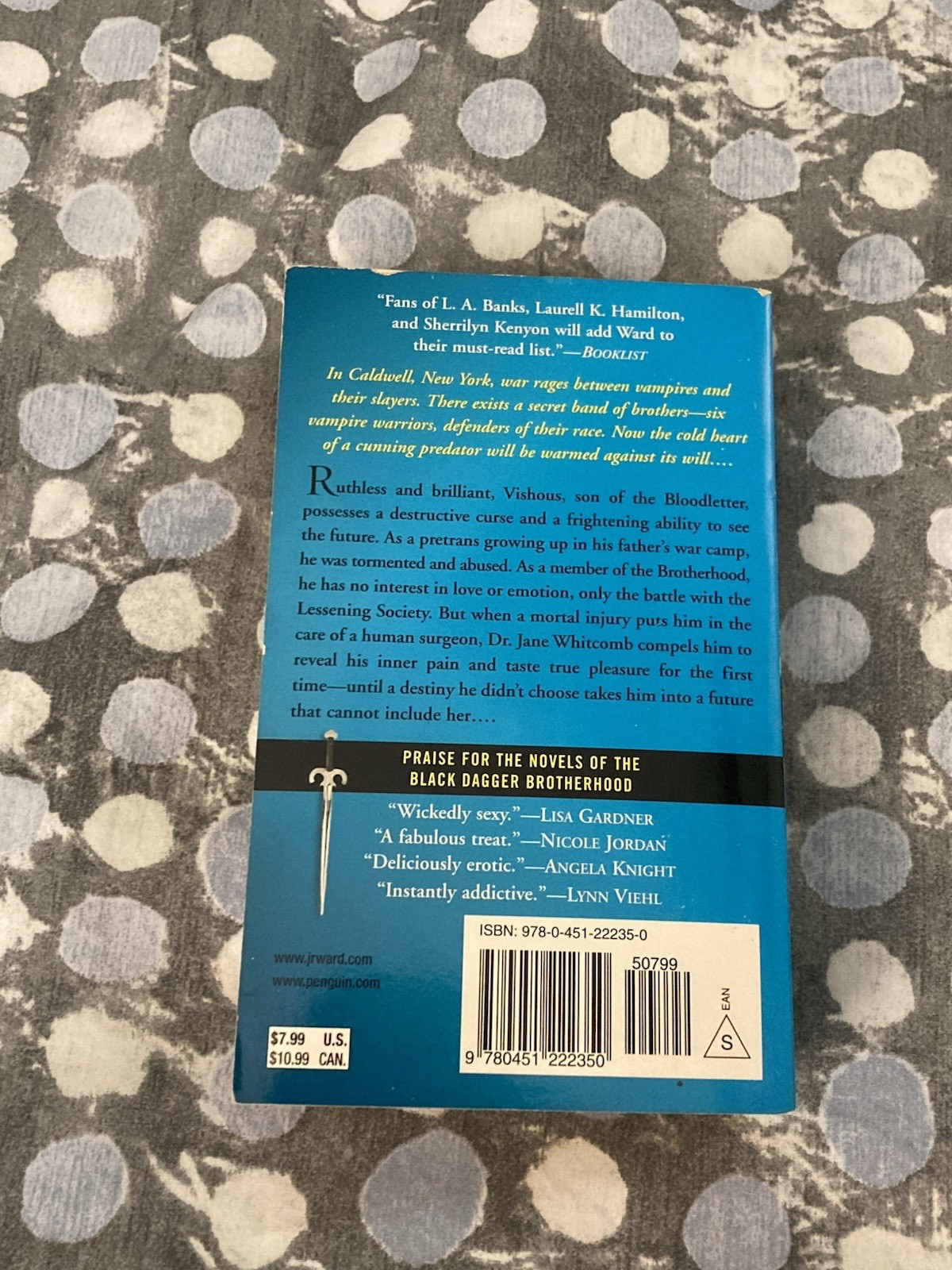 Lover Unbound (Black Dagger Brotherhood, Book 5) By Ward, J.R. Good Condition