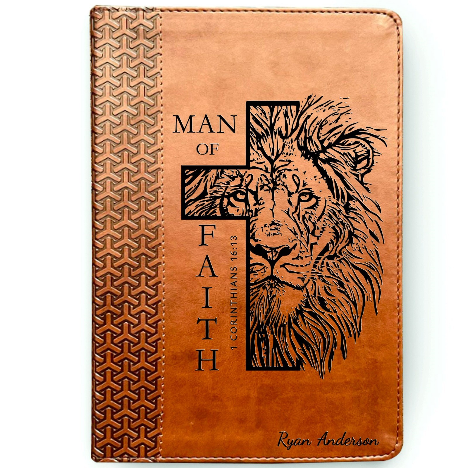 Personalized Bible for Men, KJV Study Bible, Custom Bible for Men Name Engraved