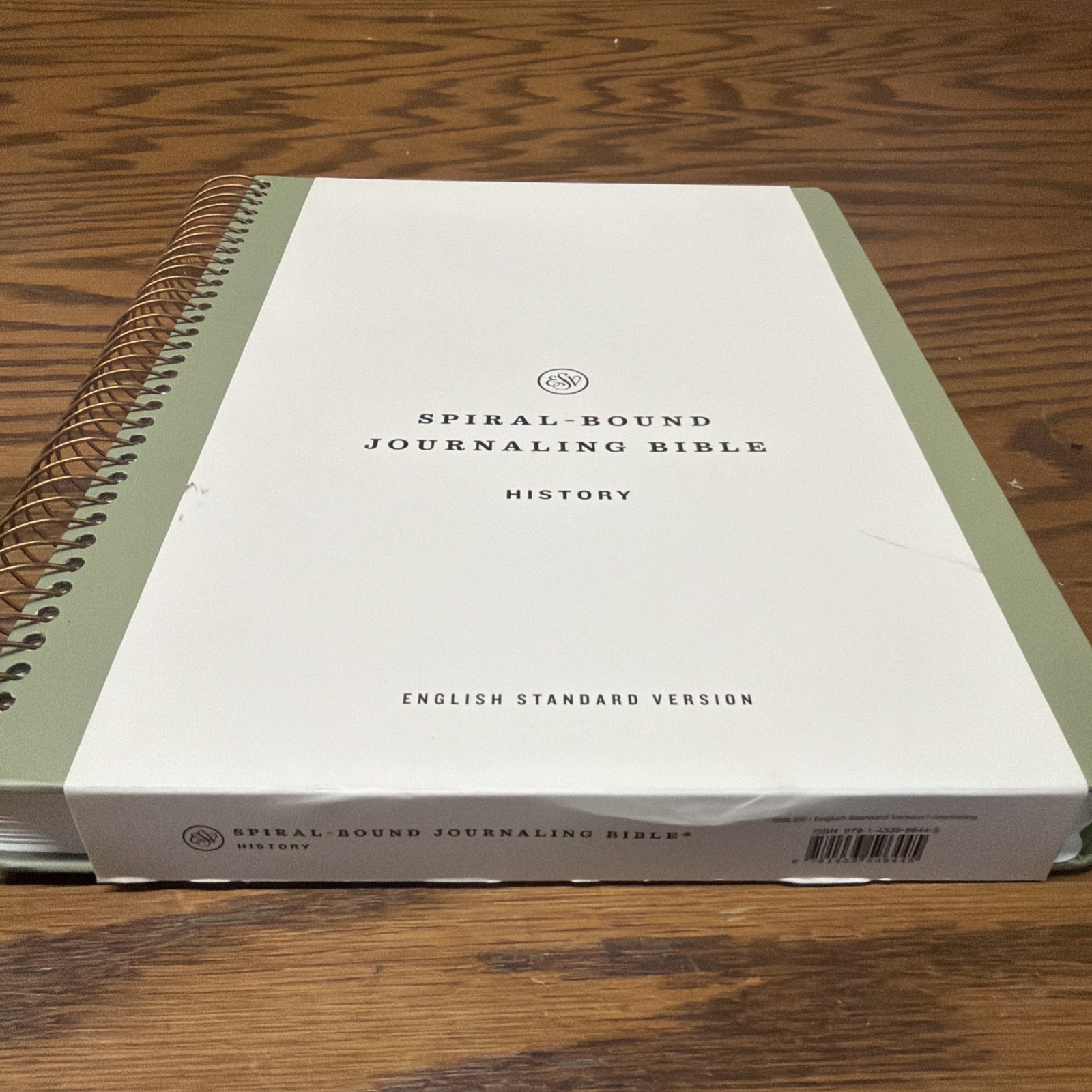 ESV SPIRAL-BOUND JOURNALING BIBLE: HISTORY-HARDCOVER