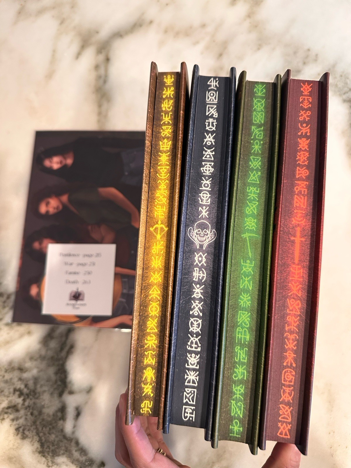 The Four Horsemen Laura Thalassa Signed Books For Days Crate Editions War Death