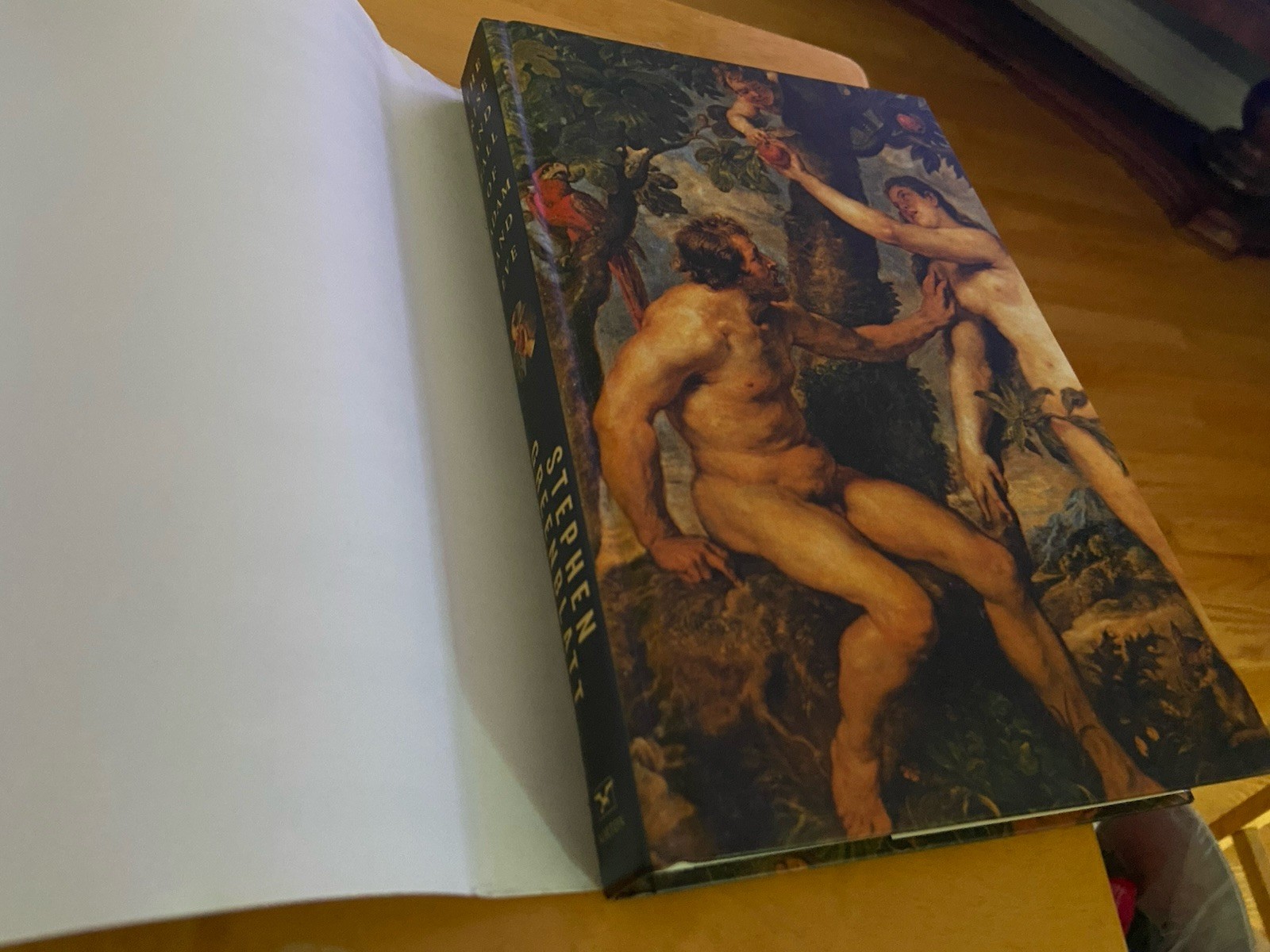 Stephen Greenblatt SIGNED Rise and Fall of Adam and Eve 1st print LN HC FREE SH