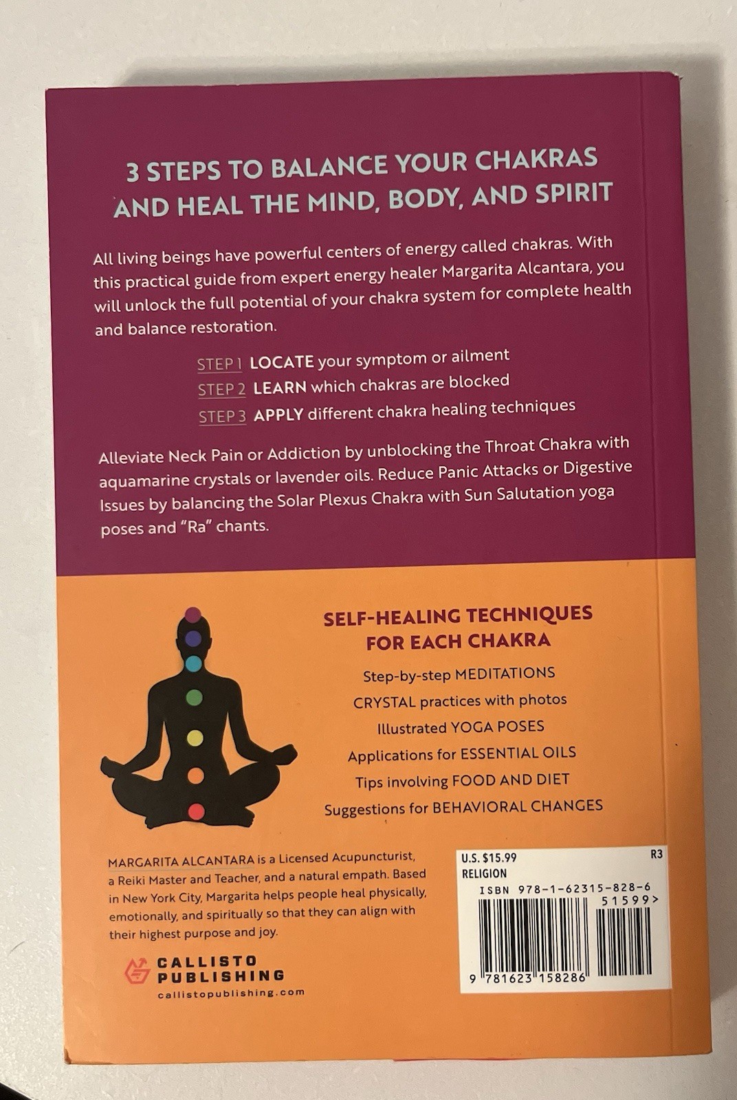 Margarita Alcantara Chakra Healing Beginner’s Guide Balance Chakras 2017 TPB
