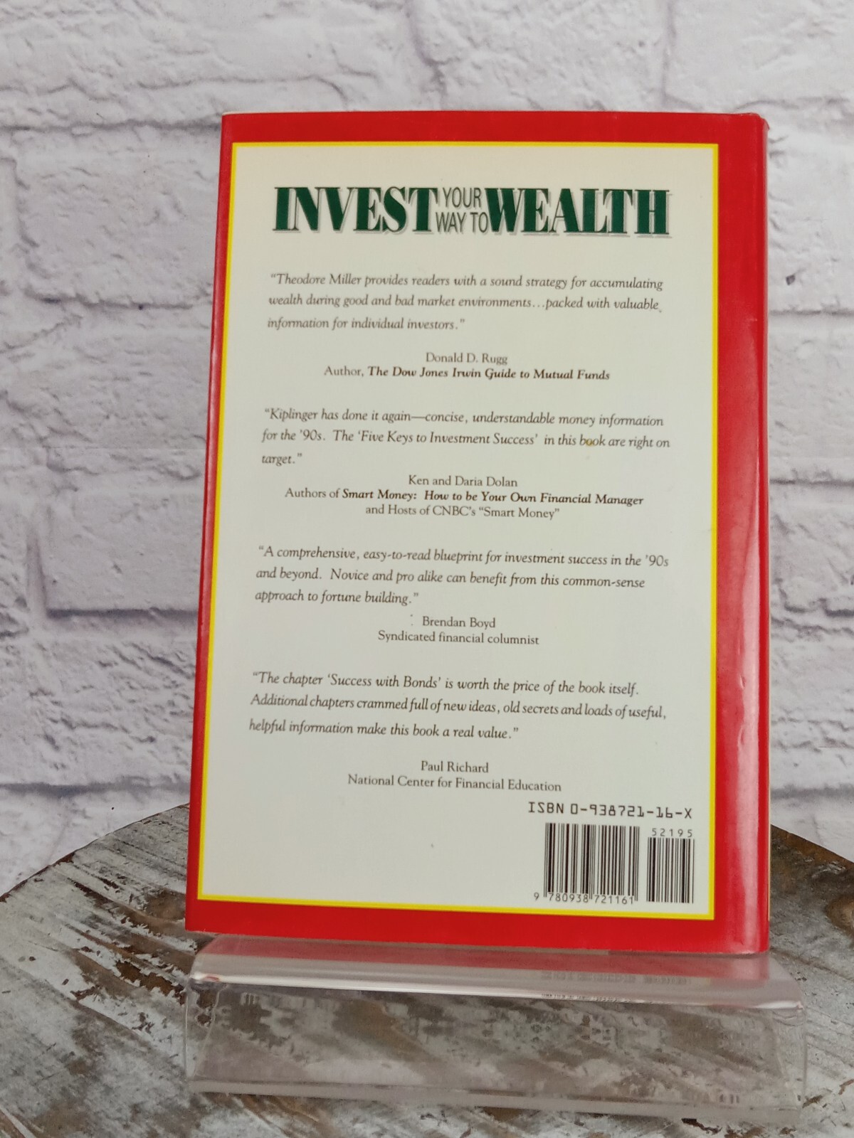 Kiplinger’s Invest Your Way to Wealth How Ordinary People Accumulate Money HCDJ