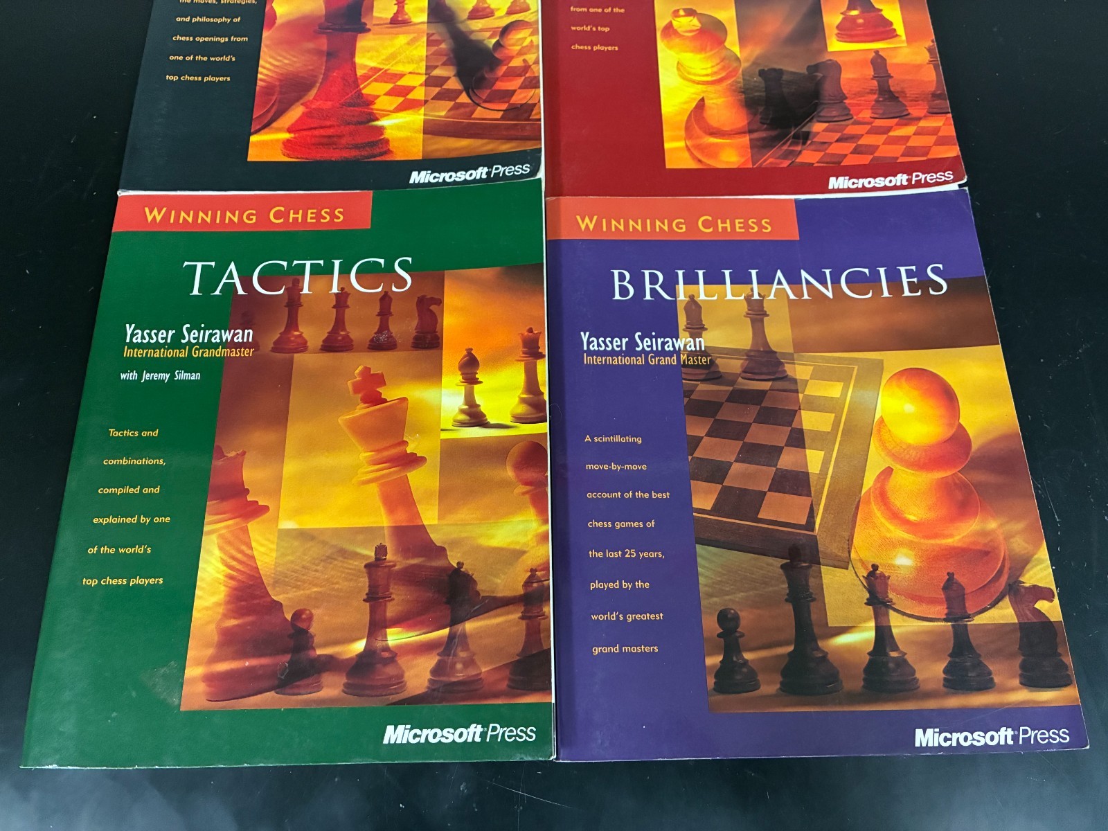 WINNING CHESS – Strategies, Tactics, Openings & Brilliancies – Seirawan – RARE!