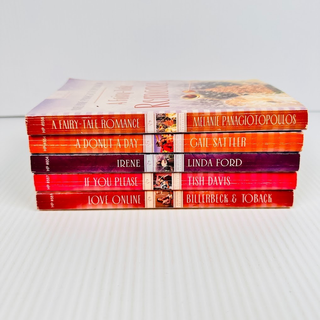 5x Heartsong Romance PB Books/Novels – Multiple Titles & Authors