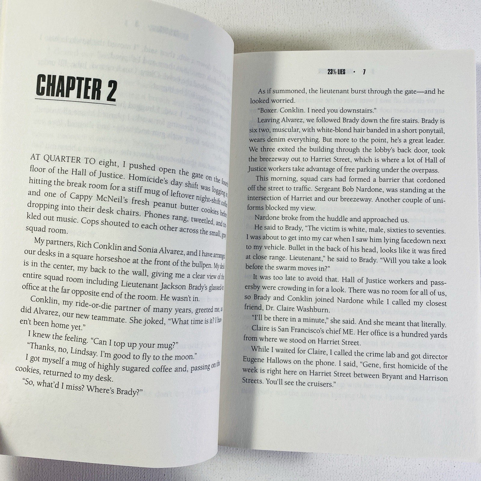 23 1/2 Lies by James Patterson 2023, Trade Paperback