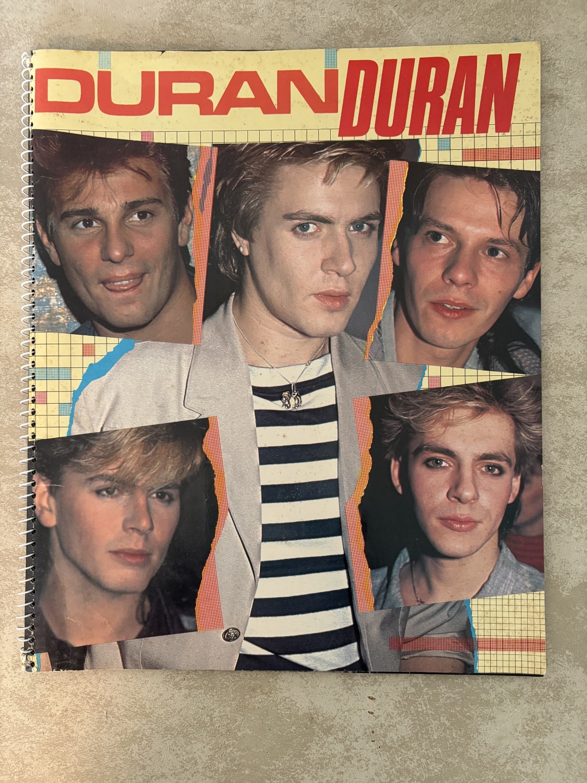 Duran Duran Book Spiral Bound, 64 pages, US Publications International