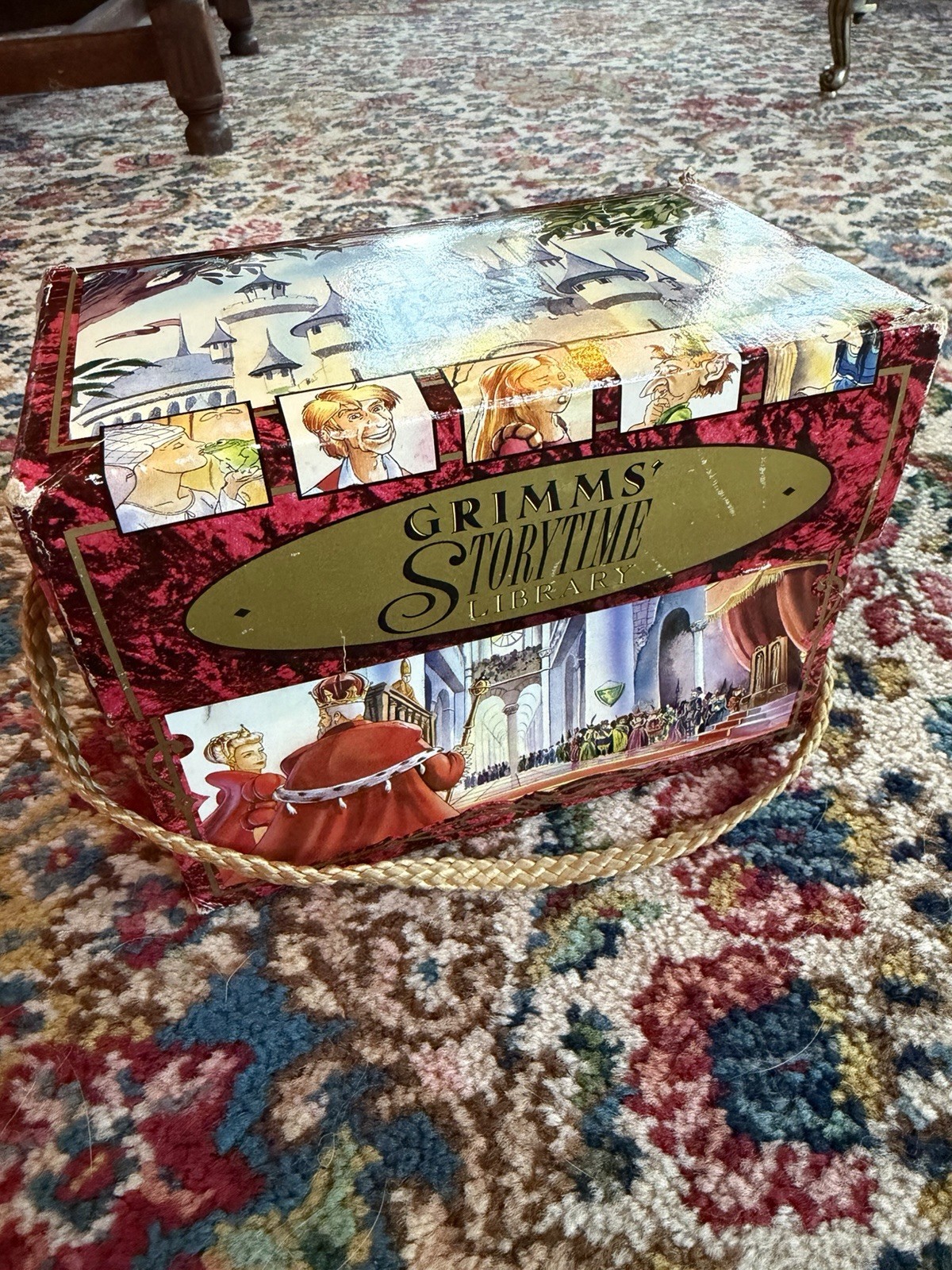 Grimm Storytime Library Box Set Illustrated Picture Books Rapunzel Snow White