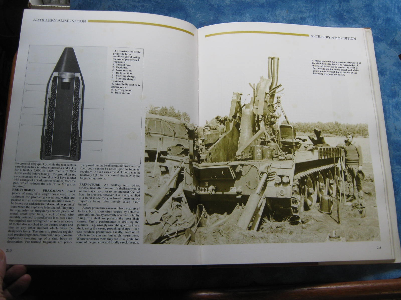 THE ILLUSTRATED ENCYCLOPEDIA OF AMMUNITION Ian V. Hogg LARGE HCDJ 1985 VGC