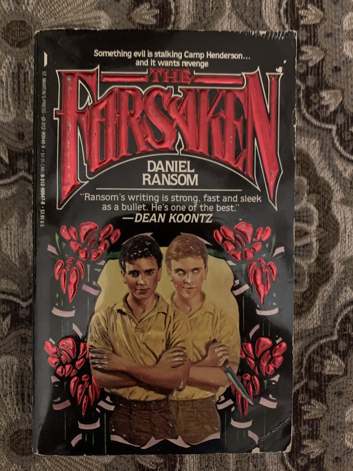 The Forsaken Daniel Ransom St Martin’s Press 1988 1st Ed PB Paperbacks From Hell