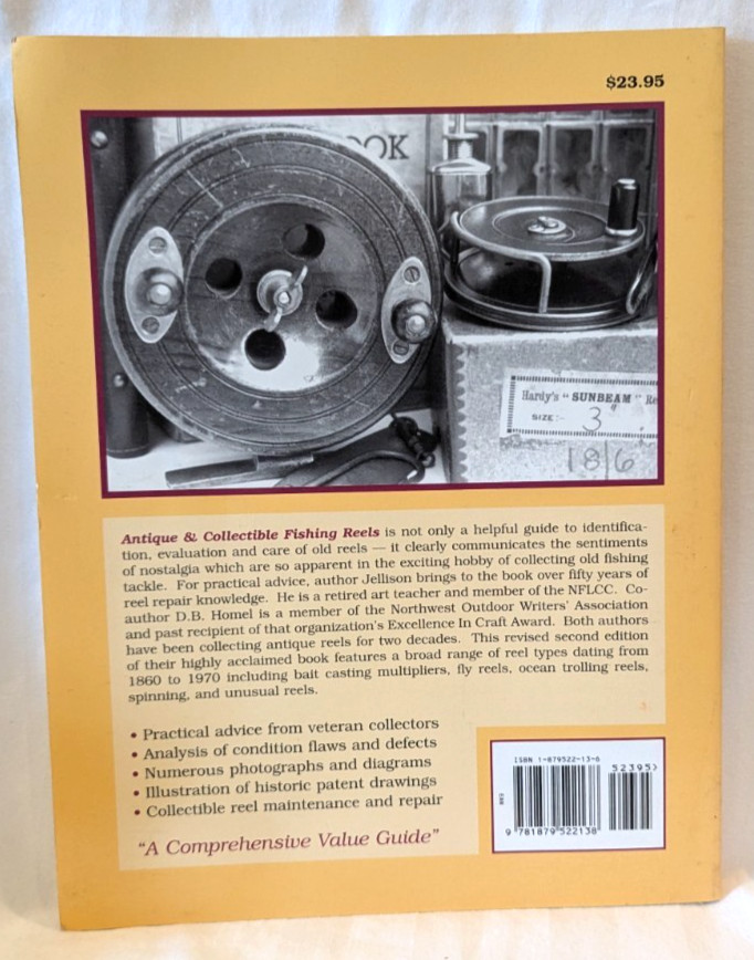 Antique & Collectible Fishing Reels (ID, Evaluation & Maintenance) – 2nd Edition