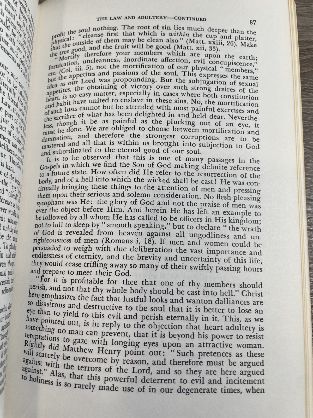 An Exposition of the Sermon on the Mount 1962 Arthur W. Pink HC Christianity