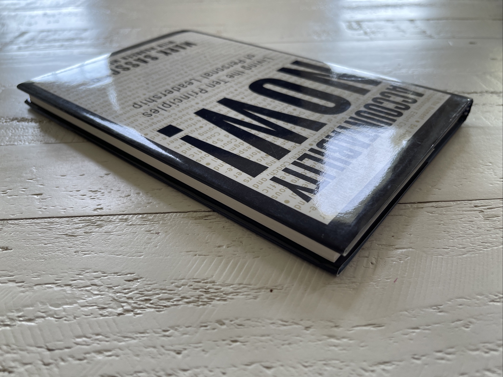Accountability Now! : Living the Ten Principles Hardcover Mark Sasscer SIGNED