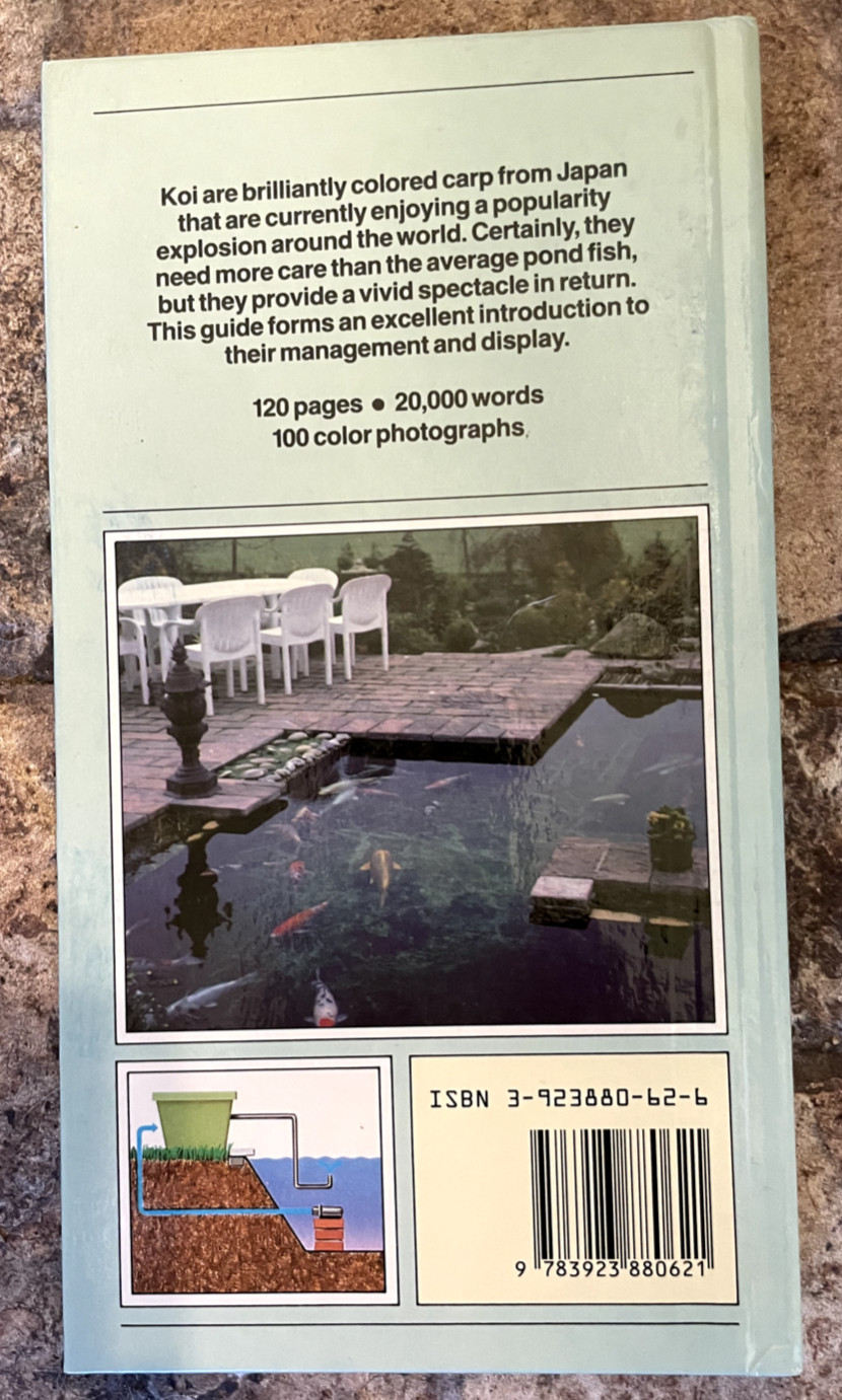 A Fishkeeper’s Guide to Koi by Barry James (Hardcover) 120 Pages Tetra Press