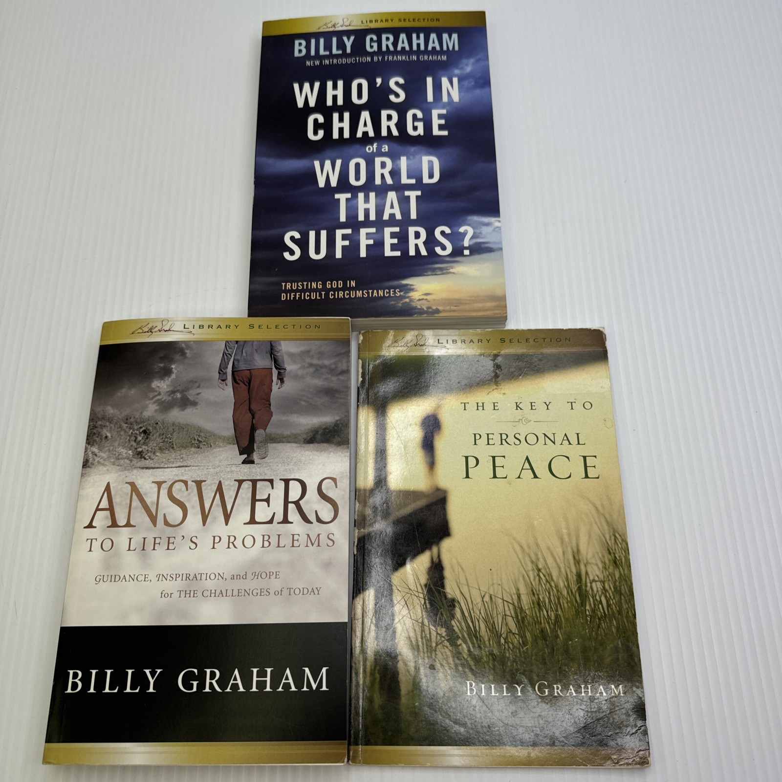 Billy Graham Library Lot of 27 PBs Billy Graham Erwin Lutzer MacArthur Tony Evan