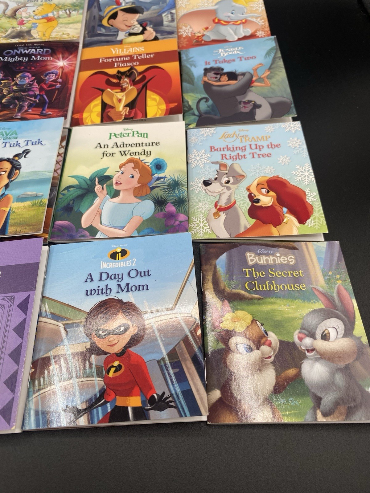 Lot of 16 Disney 3.5” Mini Books Autumn Publishing Dumbo, Toy Story, Mickey +
