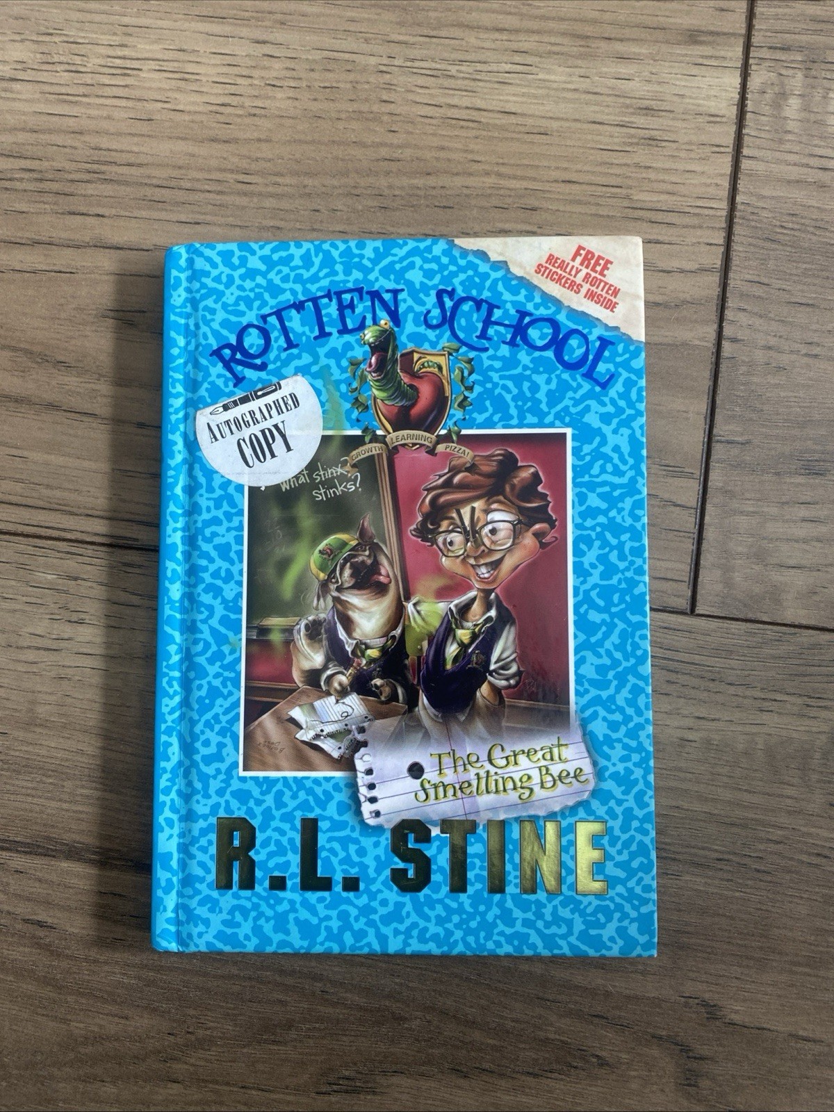 The Great Smelling Bee (Rotten School 2) – Hardcover Signed By Stine, Rl – GOOD