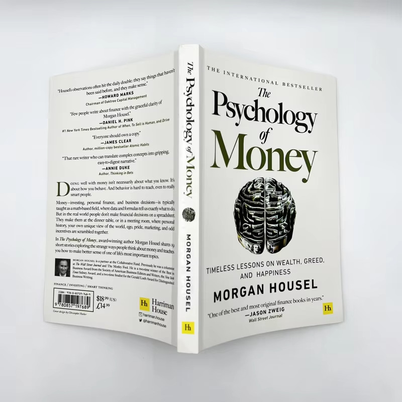 The Psychology of Money— Timeless Lessons on Wealth, Happiness Finance Books