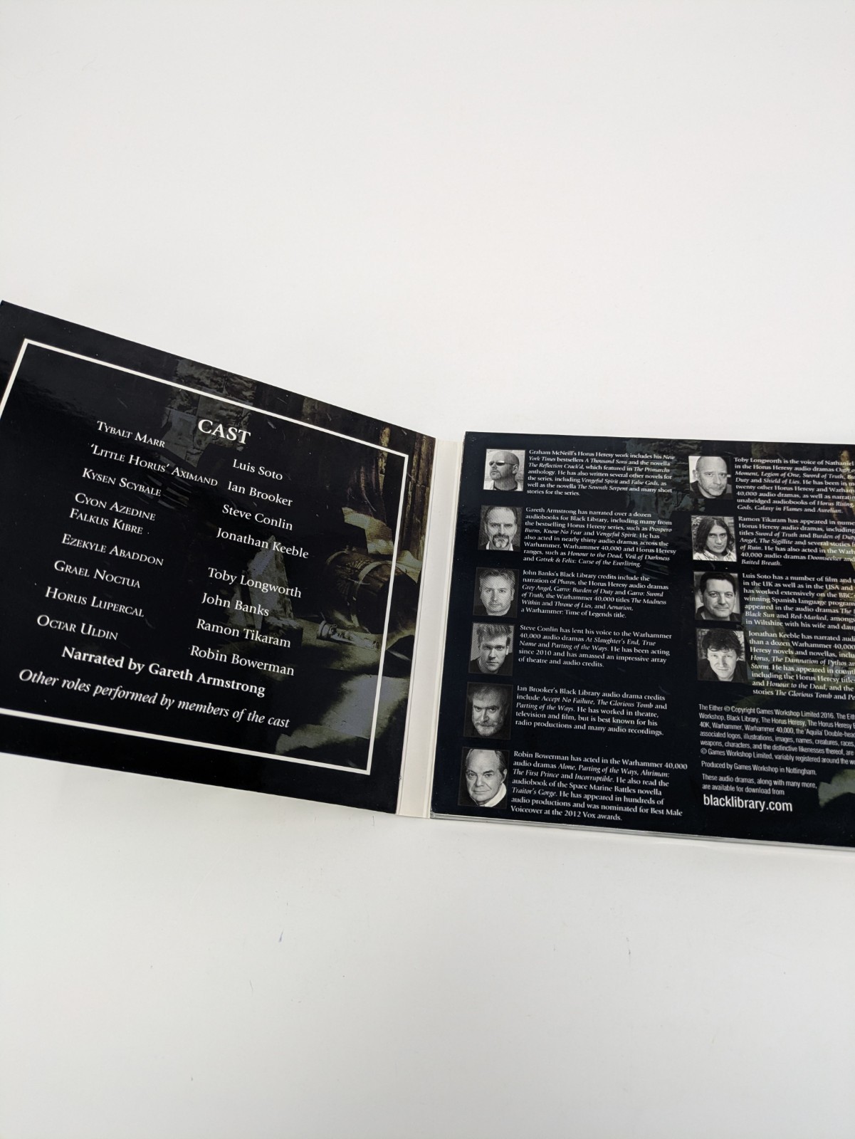 The Either The Horus Heresy Books Warhammer 40K Audiobook CD Black Library
