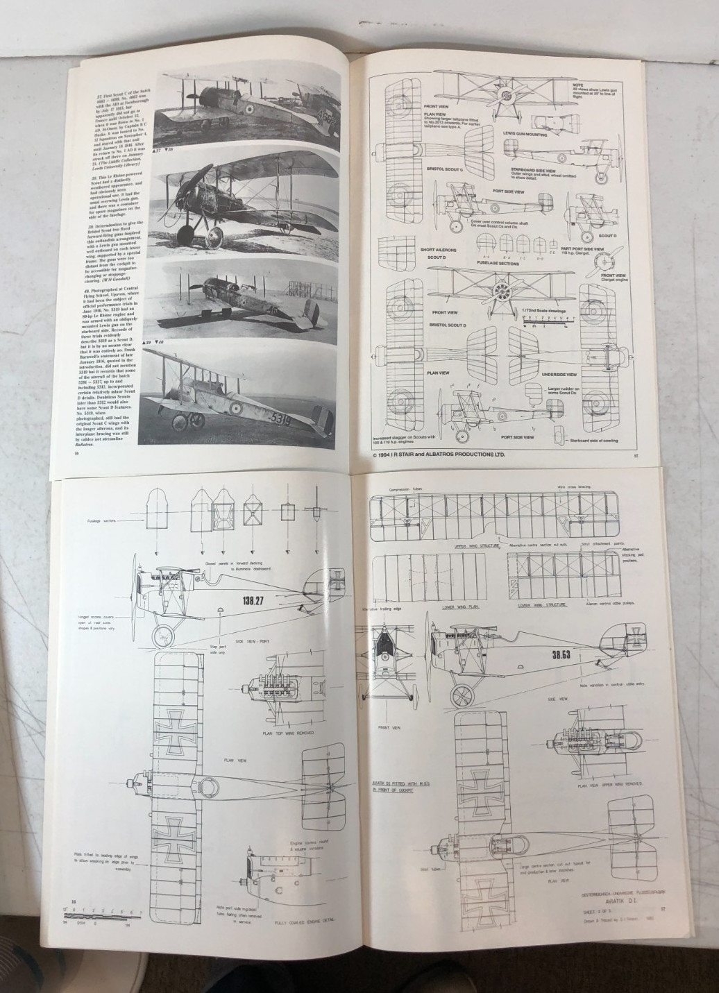 Windsock Datafile collection Lot of 16 E-119