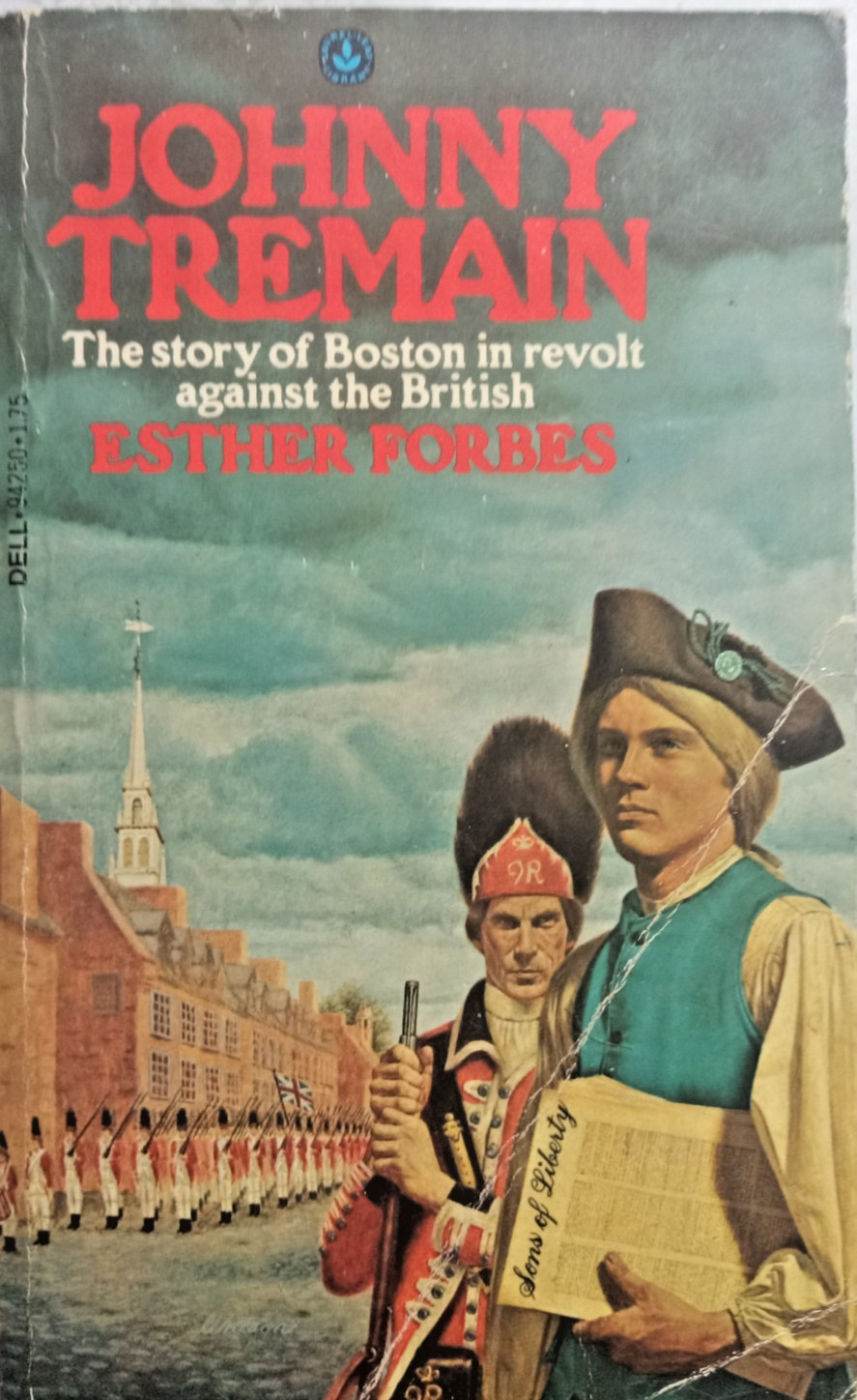Johnny Tremain by Esther Forbes Paperback Good+ condition