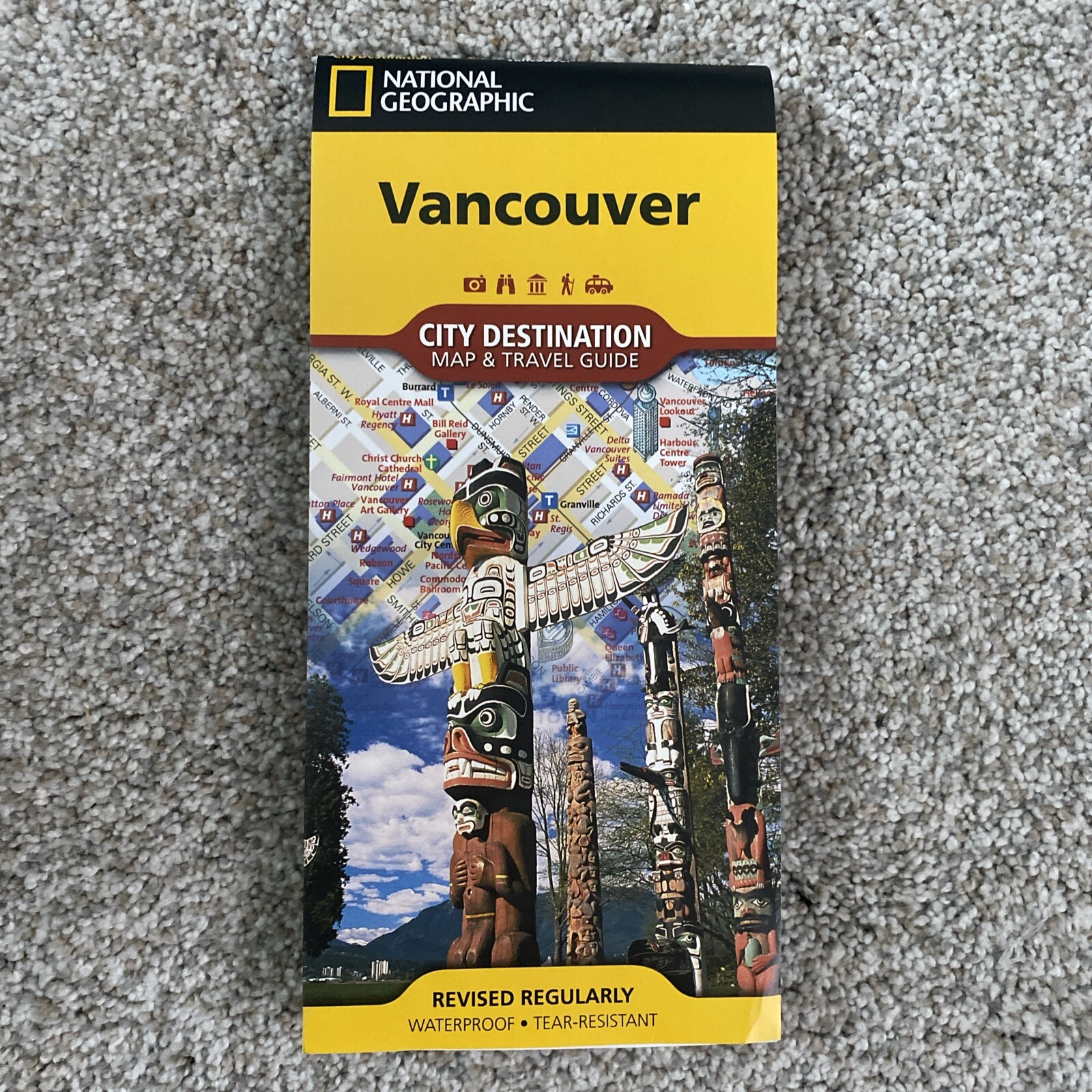 Vancouver by National Geographic Maps Staff (2018, Sheet Map, Folded)