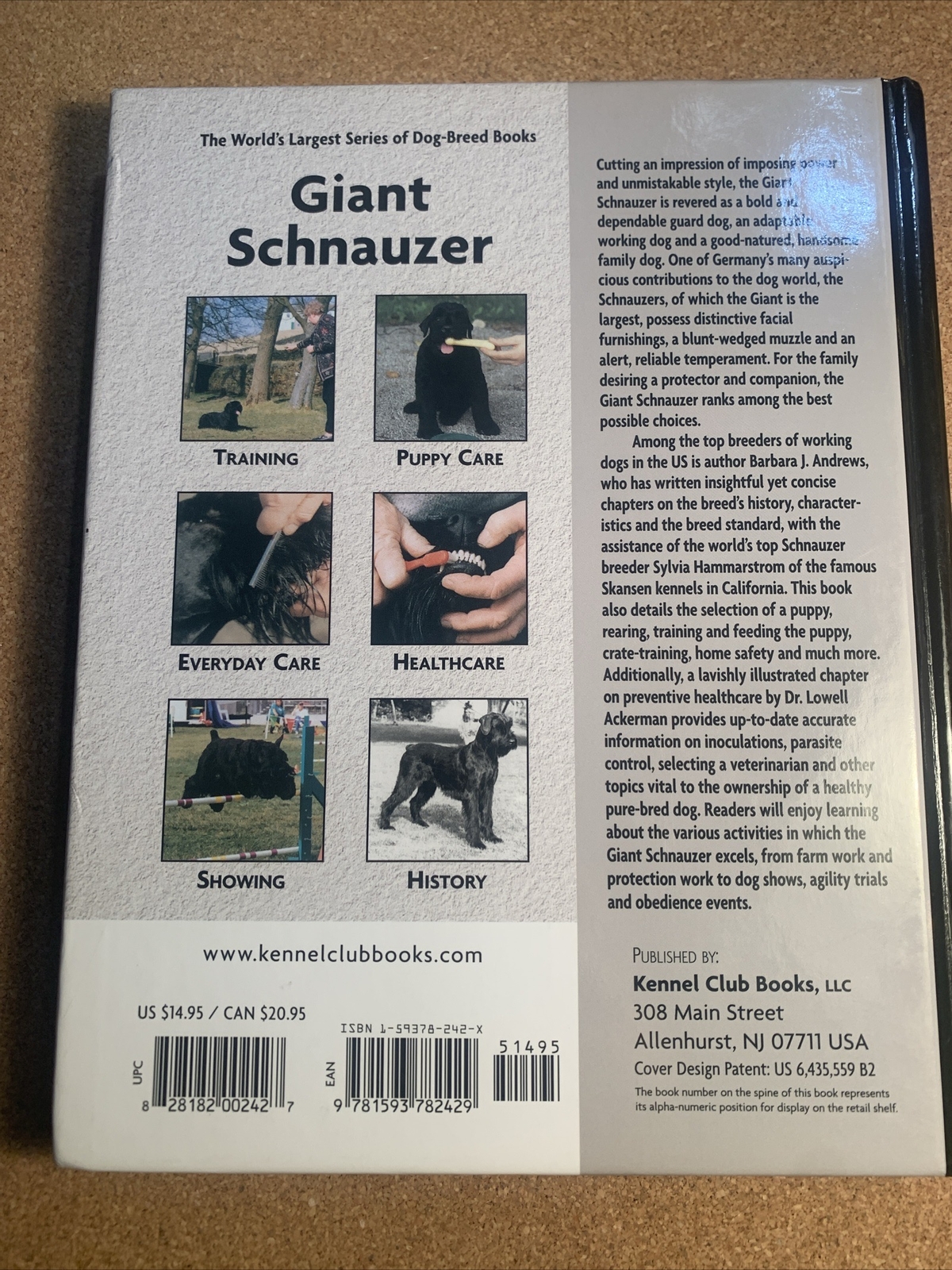 A Kennel Club Book Giant Schnauzer Comprehensive Guide To Owning And Caring For