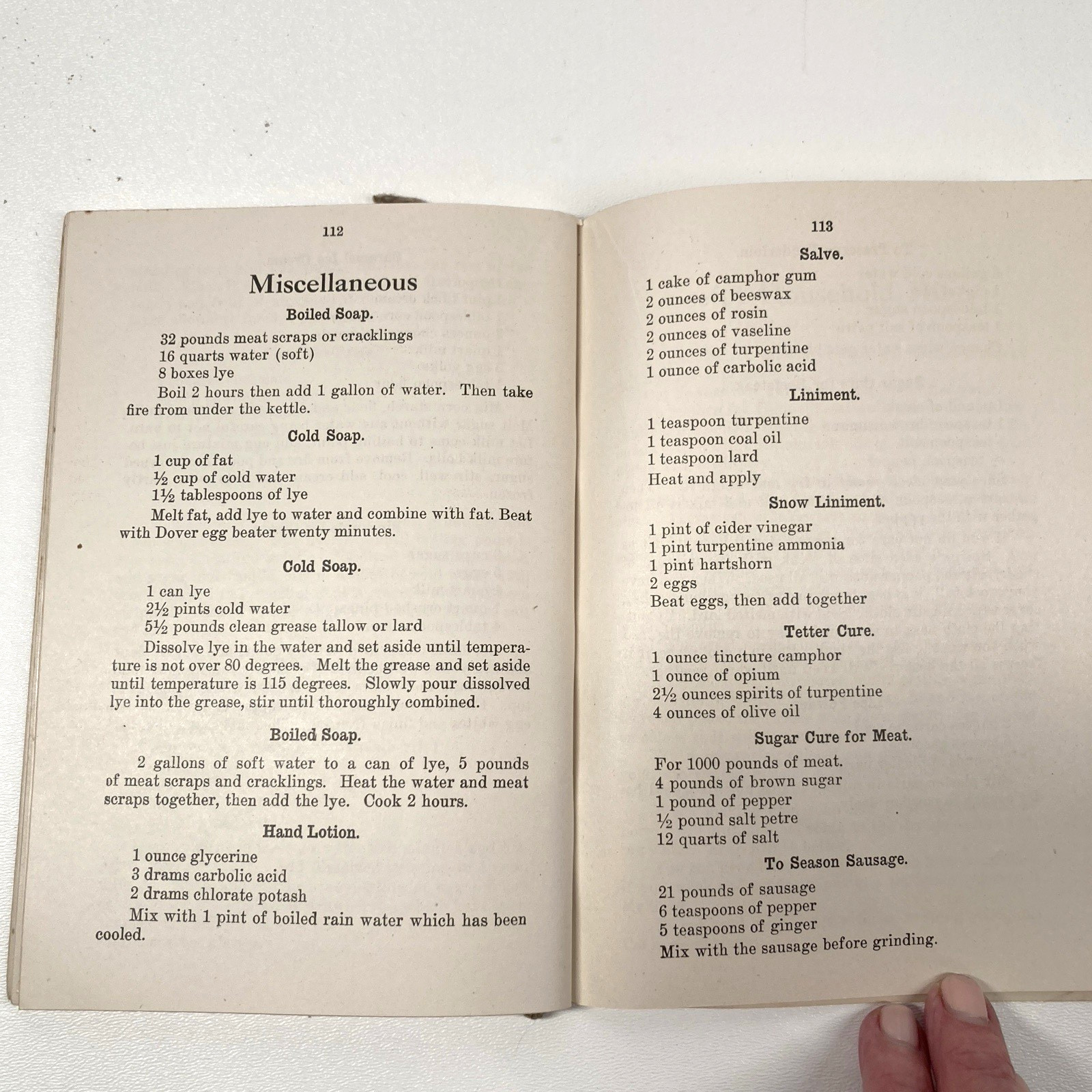 1924 Cookbook Spark Lid-top Gas Range by Leila Adams 128 Pages – Pristine Inside