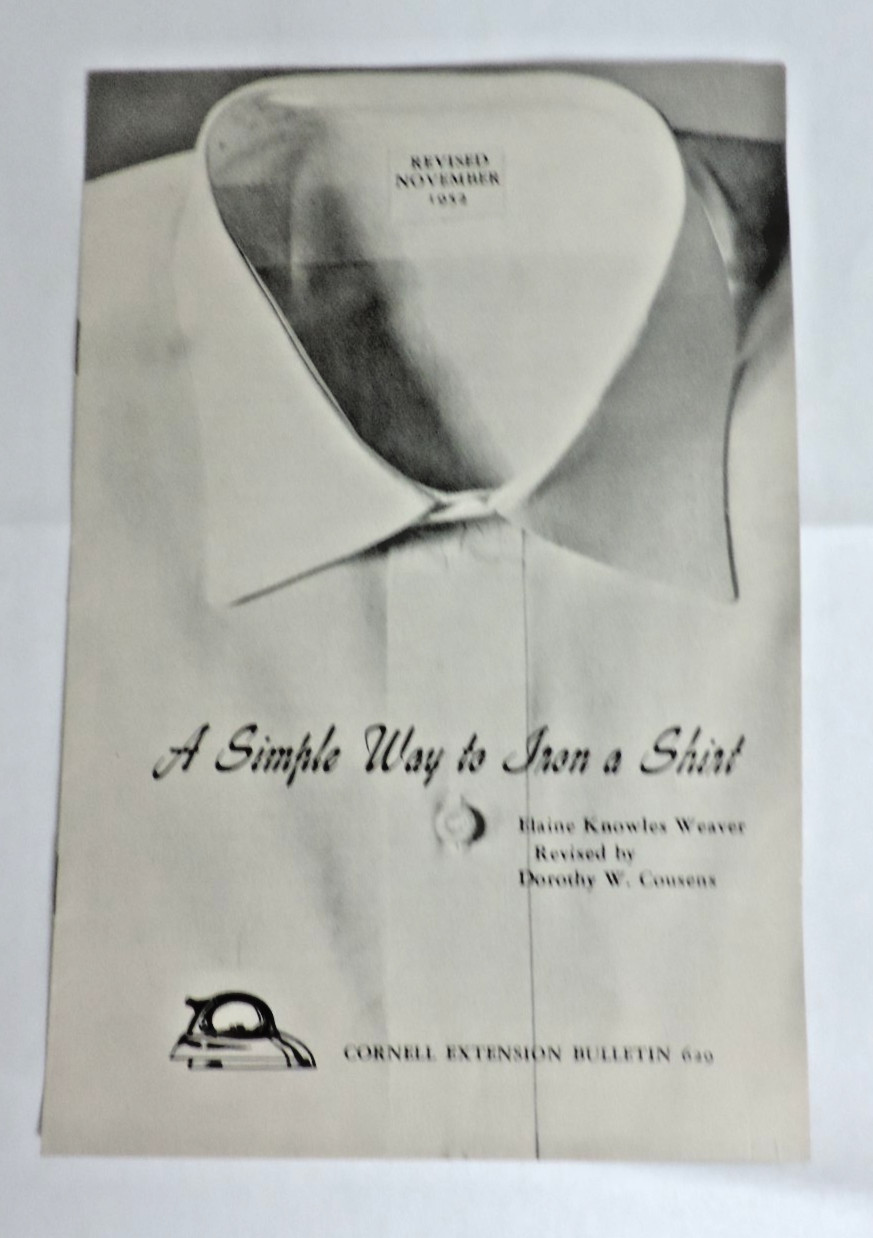 1940s – 90s Textiles/Sewing/Iron/Laundry/Wool/Synthetics Booklet Lot