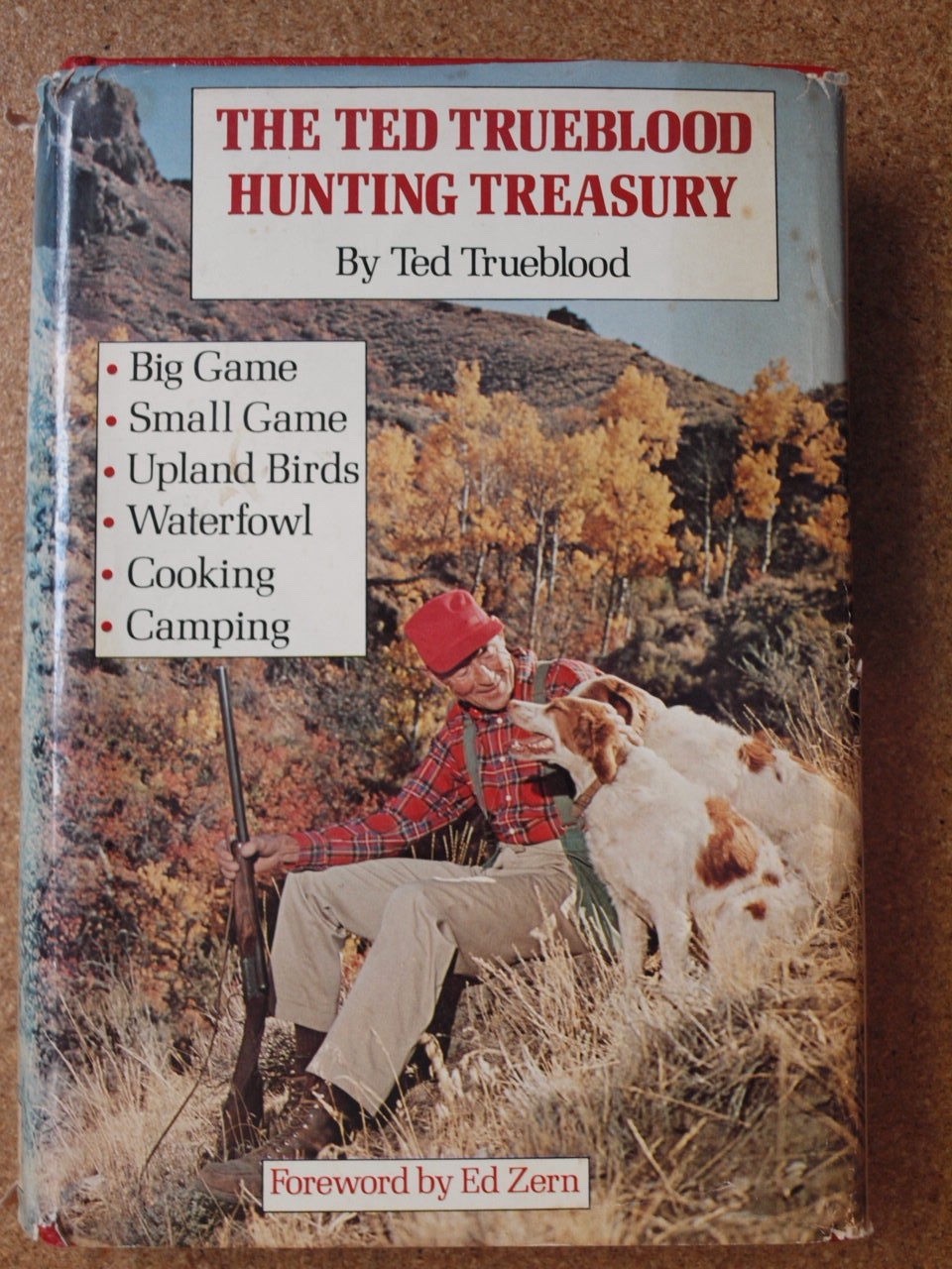 The Ted Trueblood Hunting Treasury Hardcover Ted Trueblood, Very Good Condition