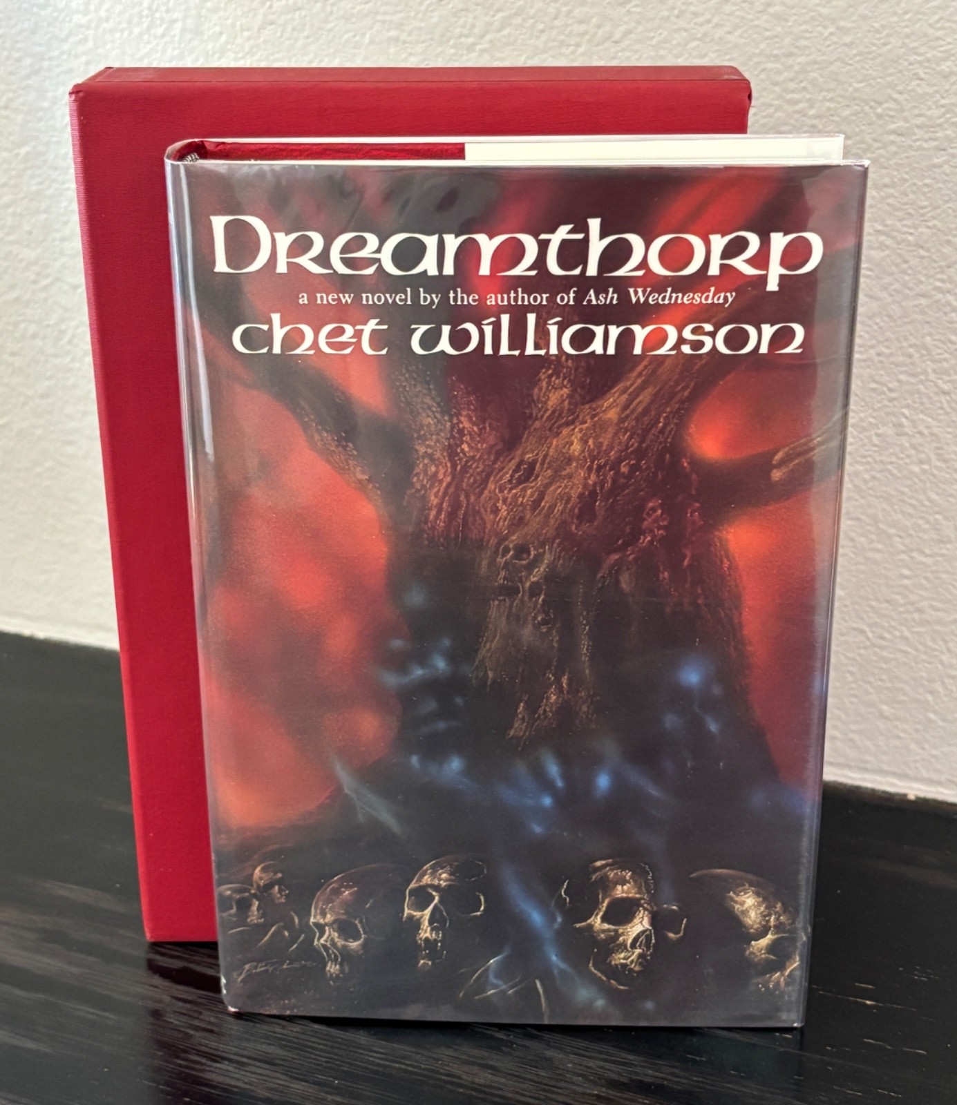 SIGNED 2x! Dreamthorp – Chet Williams Limited [Dark Harvest 1989] Bob Eggleton