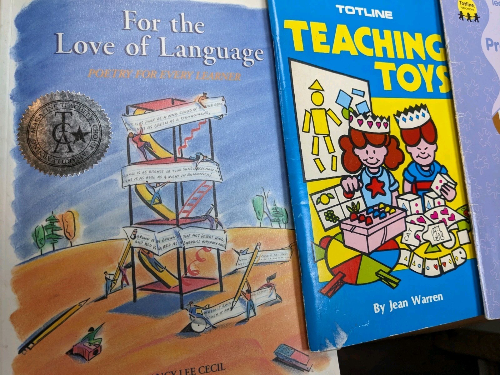 Preschool–Kindergarten Teacher Resource Bundle — Lot of 11 Books + Fluency Cards