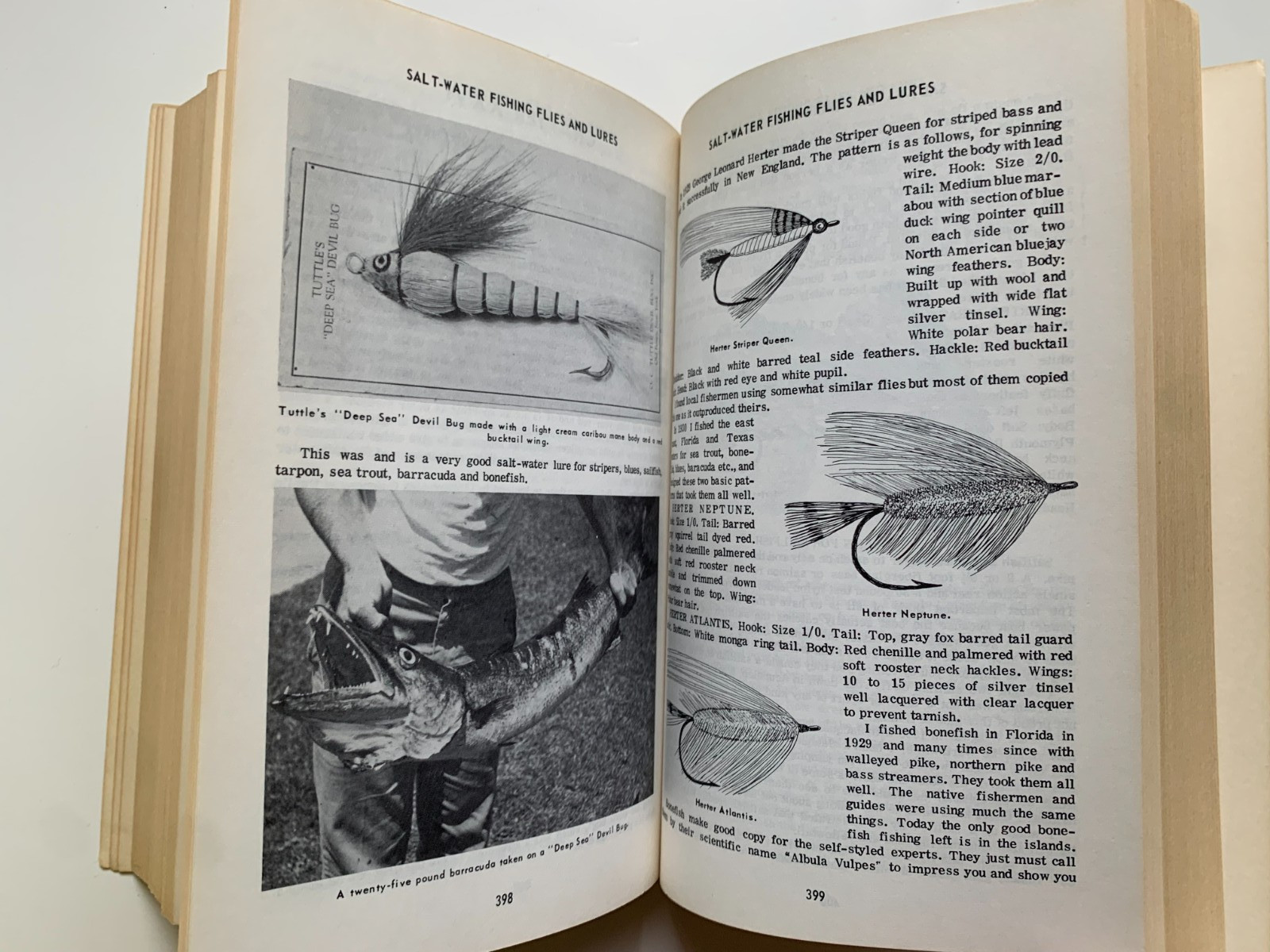 Professional FLY TYING, SPINNING & TACKLE MAKING Guide, George HERTER, 1973