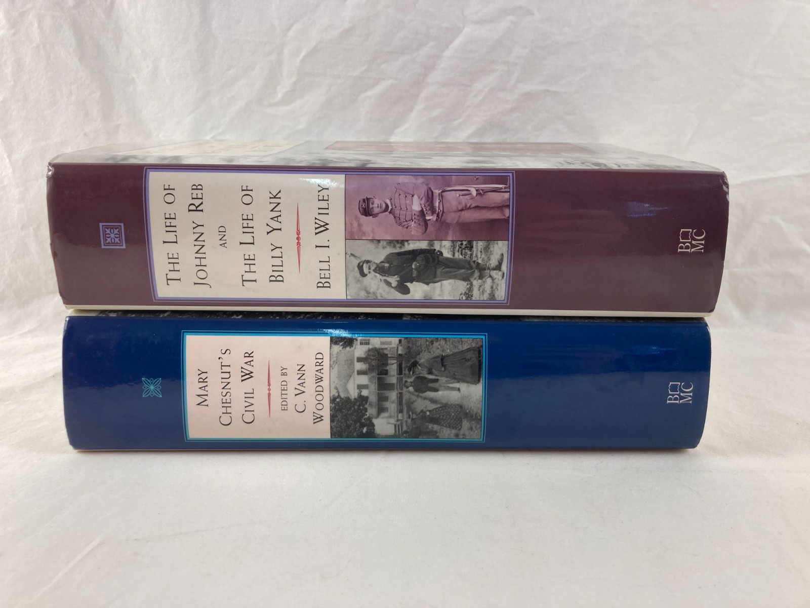 Life of Johnny Reb Billy Yank Mary Chesnut’s Civil War by Wiley & Woodward HCDJ