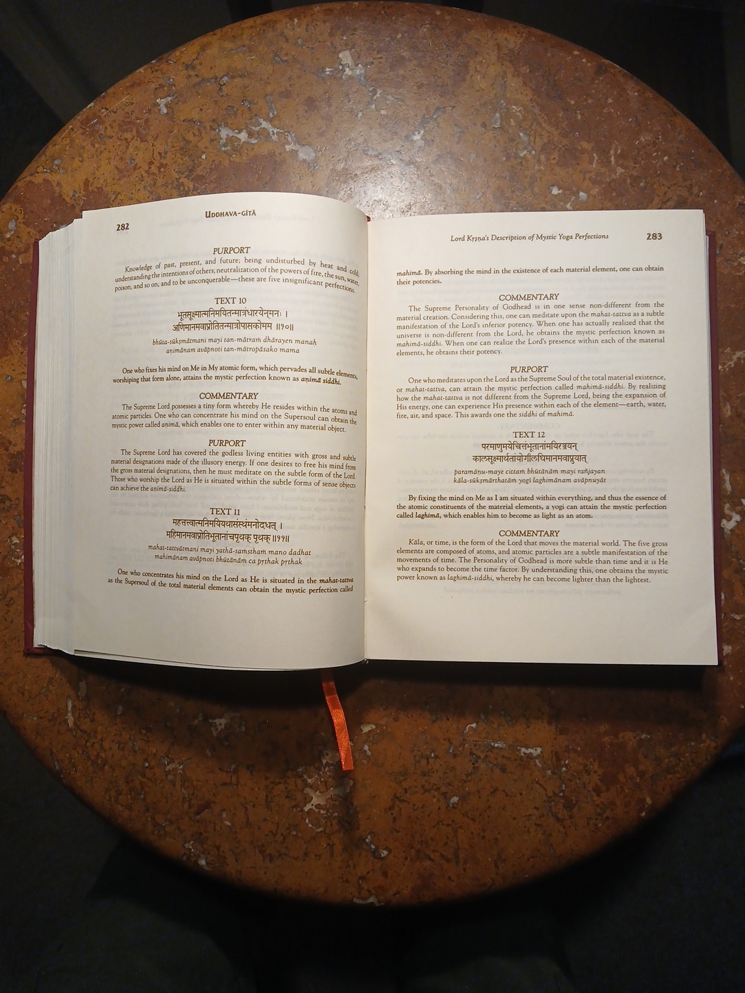 The UDDHAVA GITA, Original Sanskrit Text, Roman Transliteration And Translation