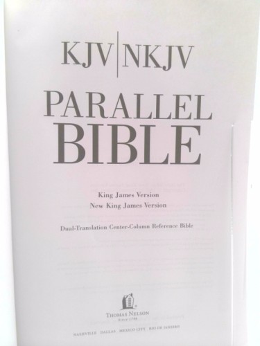 Parallel Bible: King James Version / New King James Version, Dual-Translation…