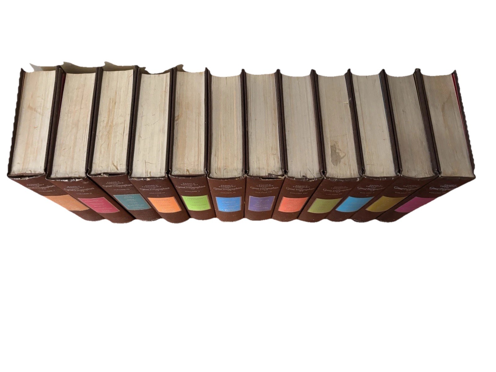 Reader’s Digest Complete Book Set 1-12 Family Treasury of Great Biographies 1stE
