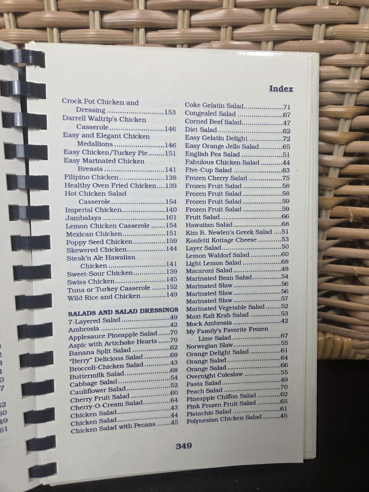 First Baptist Church Gaffney, South Carolina Cookbook 1996 350 Pages