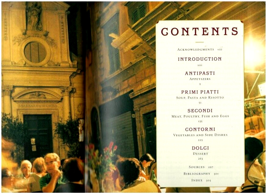 ROME ITALY-COOKING THE ROMAN WAY COOKBOOK-AUTHENTIC RECIPES-ETHNIC-PHOTOS-DOWNIE
