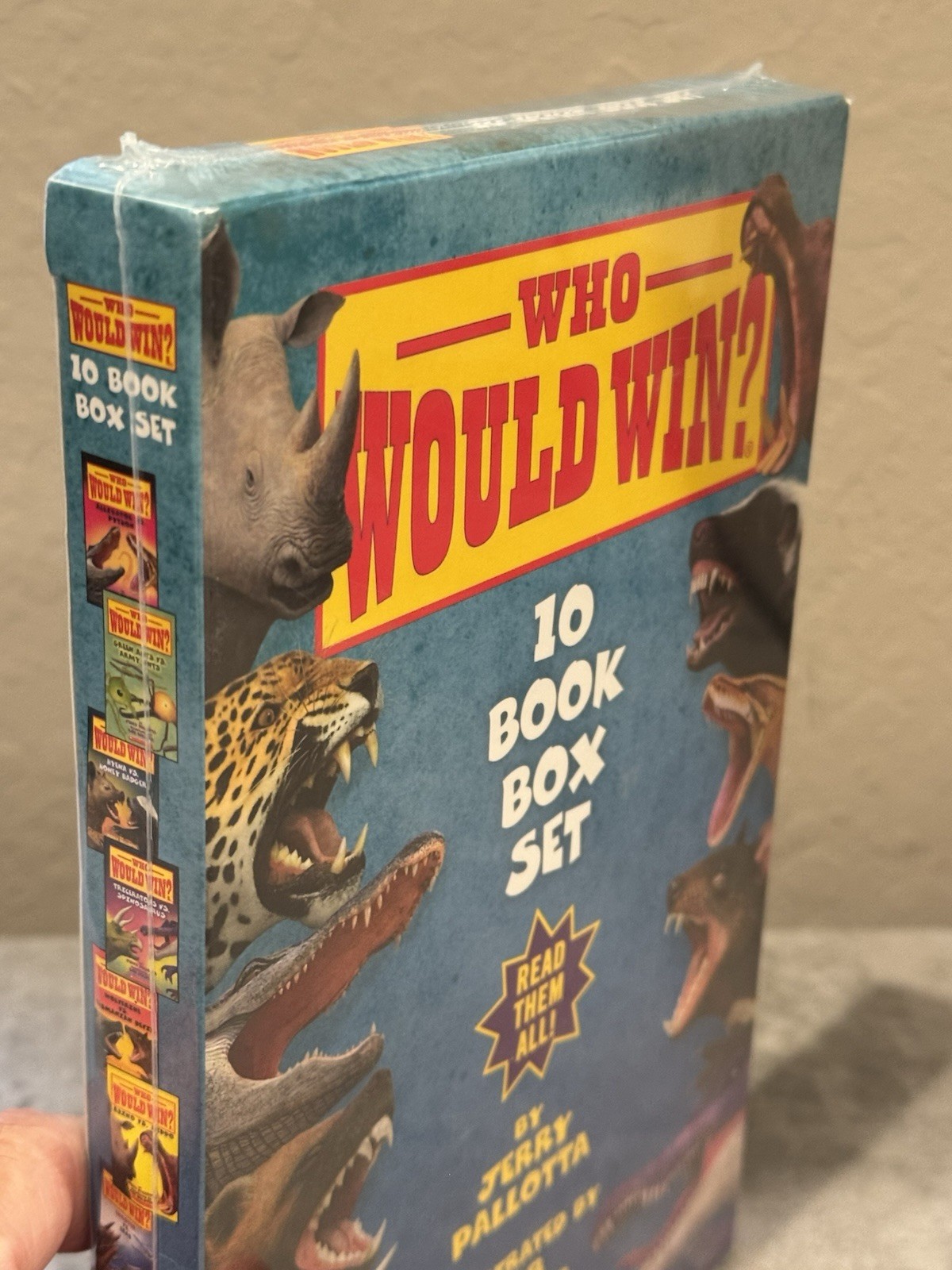 Who Would Win? 10 Book Box Set Jerry Pallotta Scholastic Ages 6-9 NEW