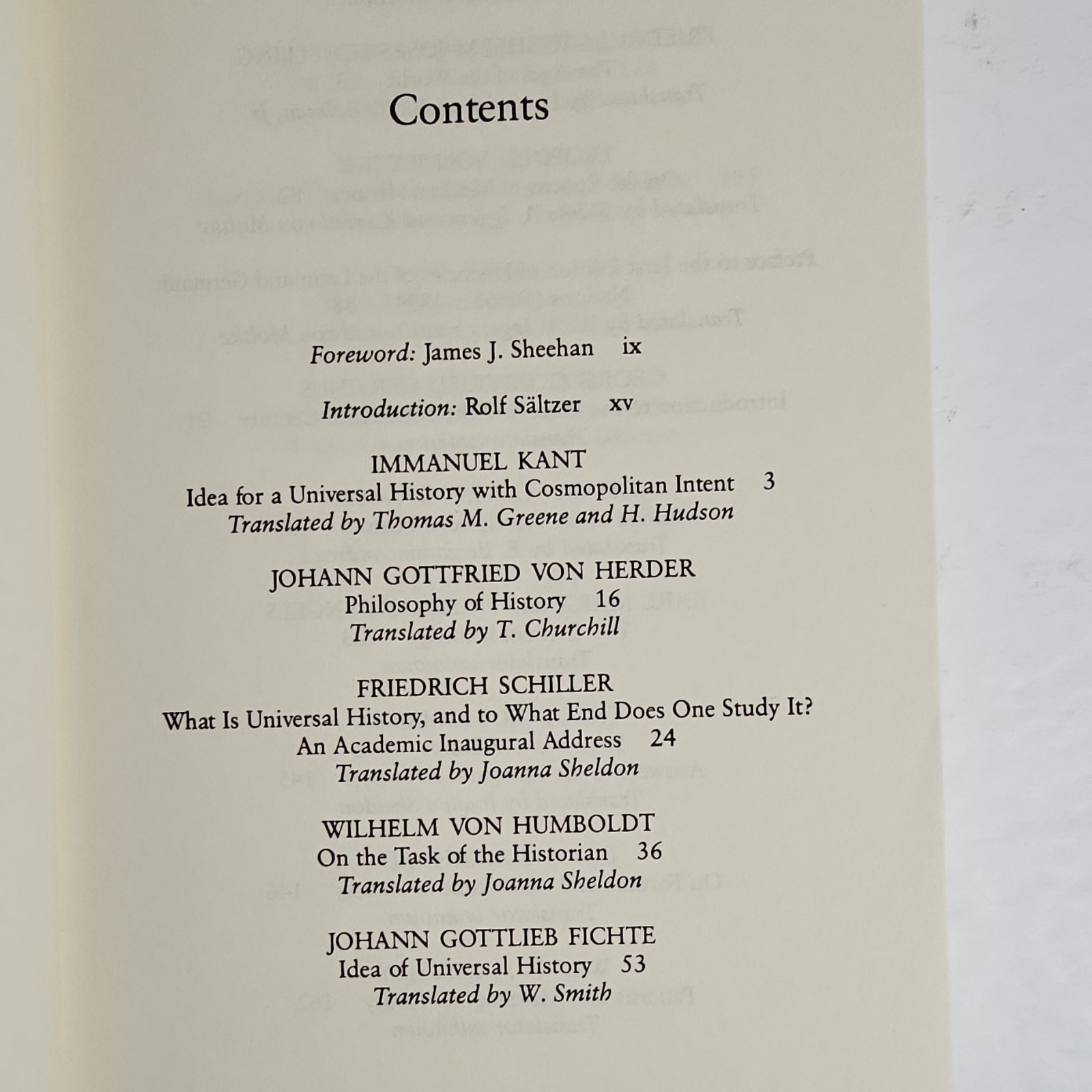 German Library 49: German Essays on History Kant, Herder, Schiller, Hegel, Ranke