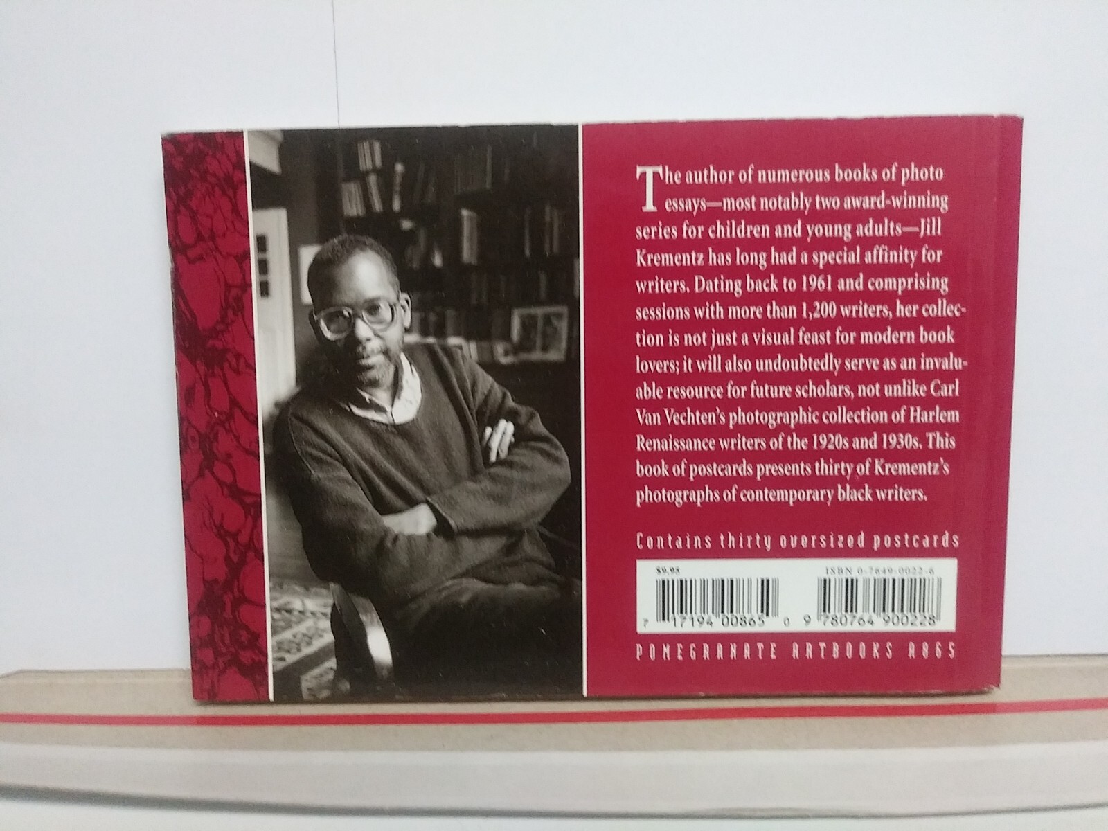 Black Writers: Book of (30 detachable) Postcards; Photographs-Jill Krementz. NEW