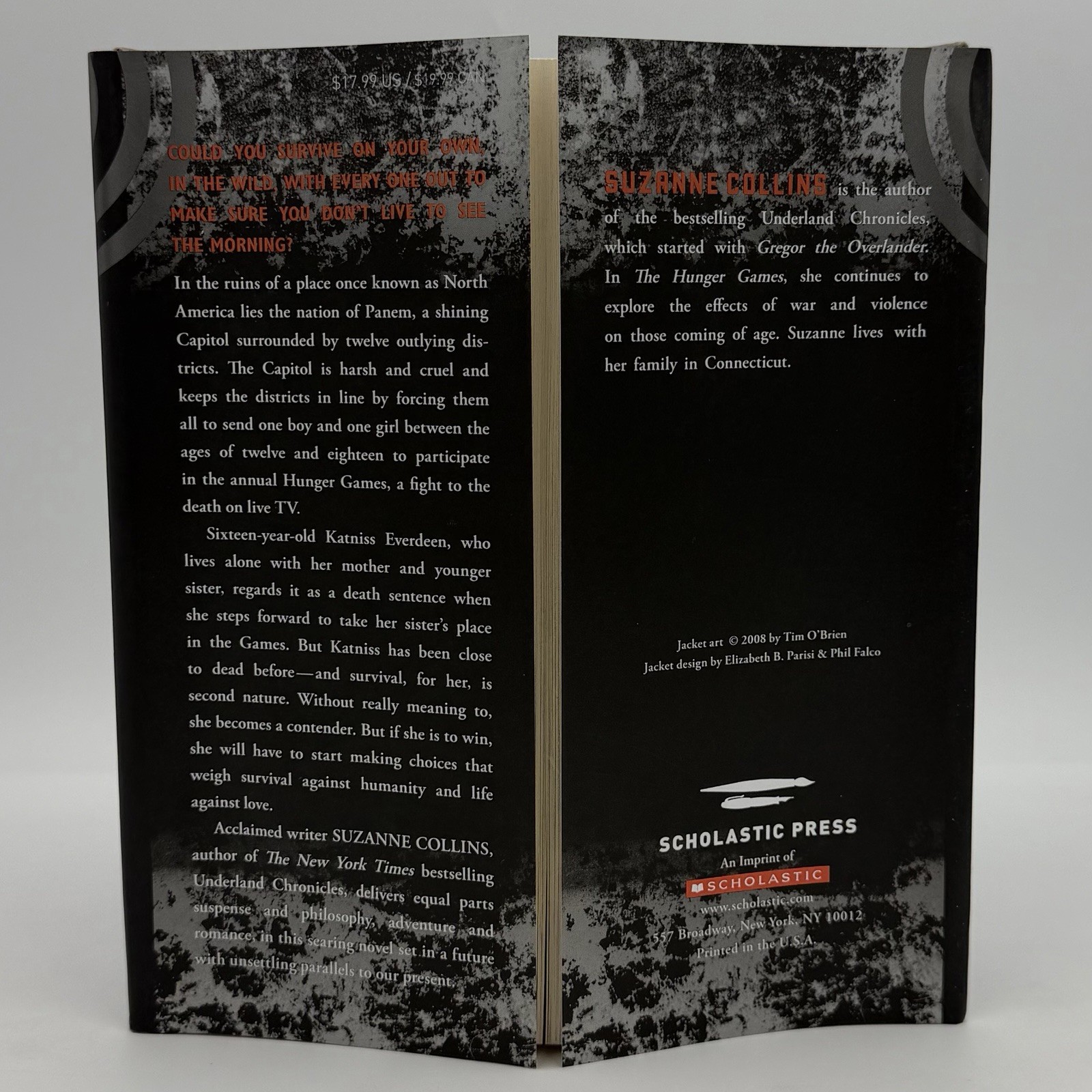 The Hunger Games – Suzanne Collins (true 1st edition 1st print) Scholastic, 2008