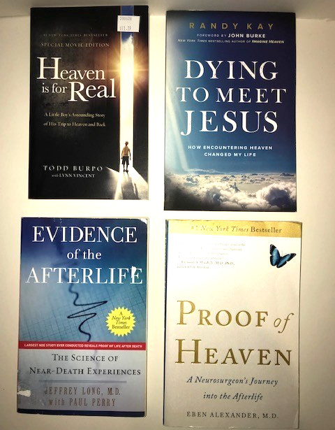 Lot 4 Books – Evidence of Afterlife, Scientific Proof Life after Death, NDE OOBE
